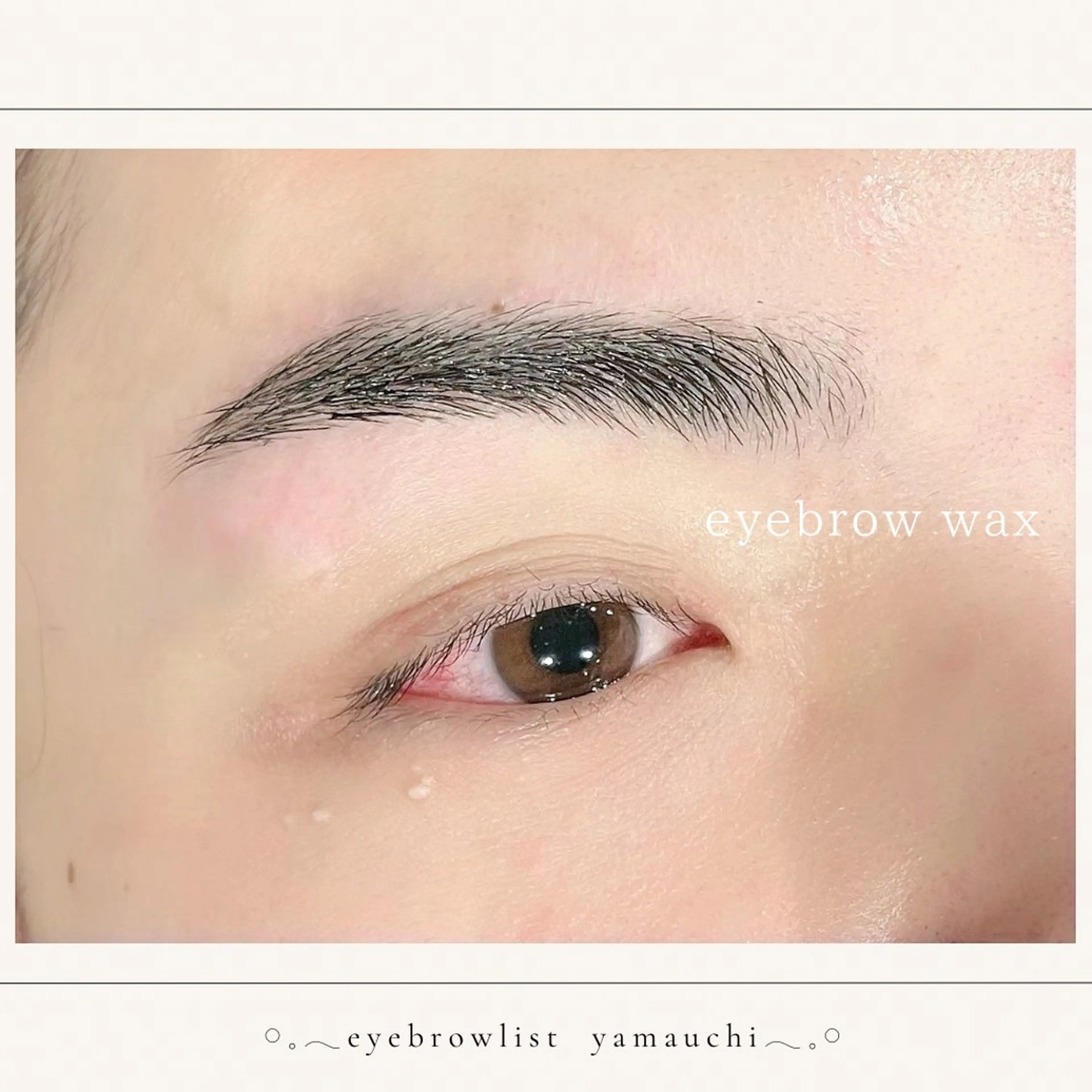 メンズ アイブロウ ワックス脱毛 眉カット その他(アイブロウ) 山内 🎀浅草橋店の眉毛・アイブロウイメージ