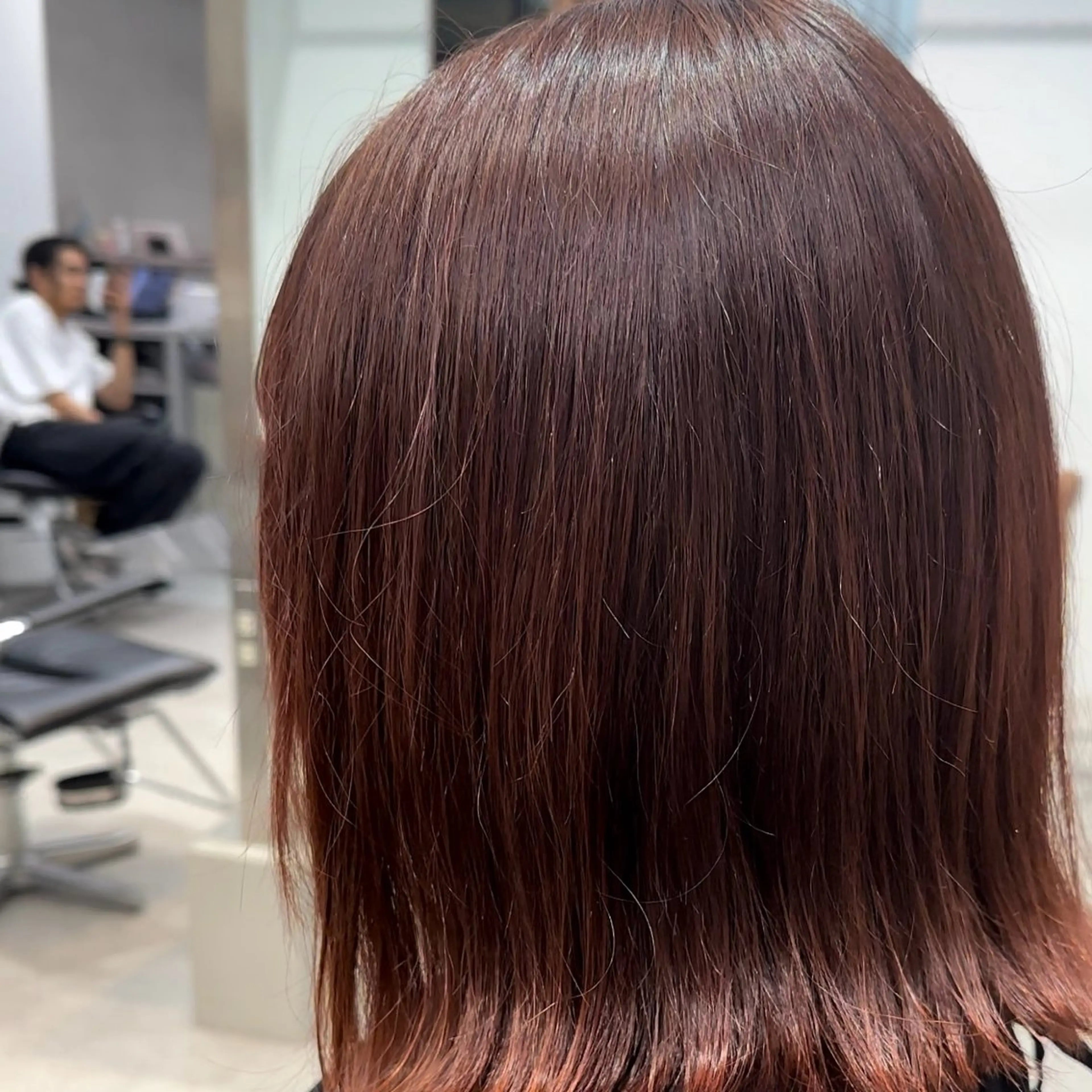 ミディアム カラー 当日予約⭕️ fifth渋谷太田のヘアスタイル