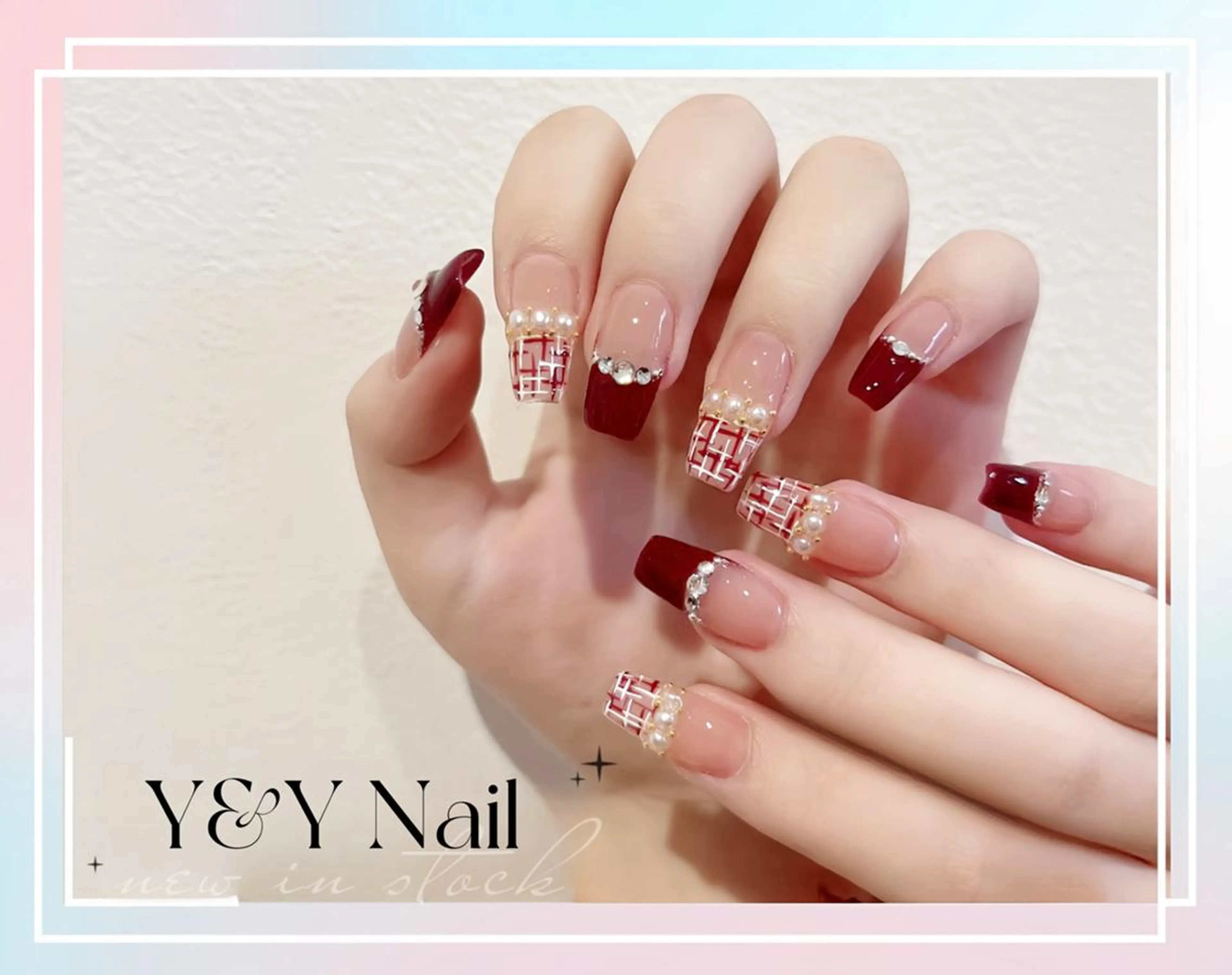セミロング ハンドネイル ハンドケア Y&Y Nail Salonのネイルデザイン