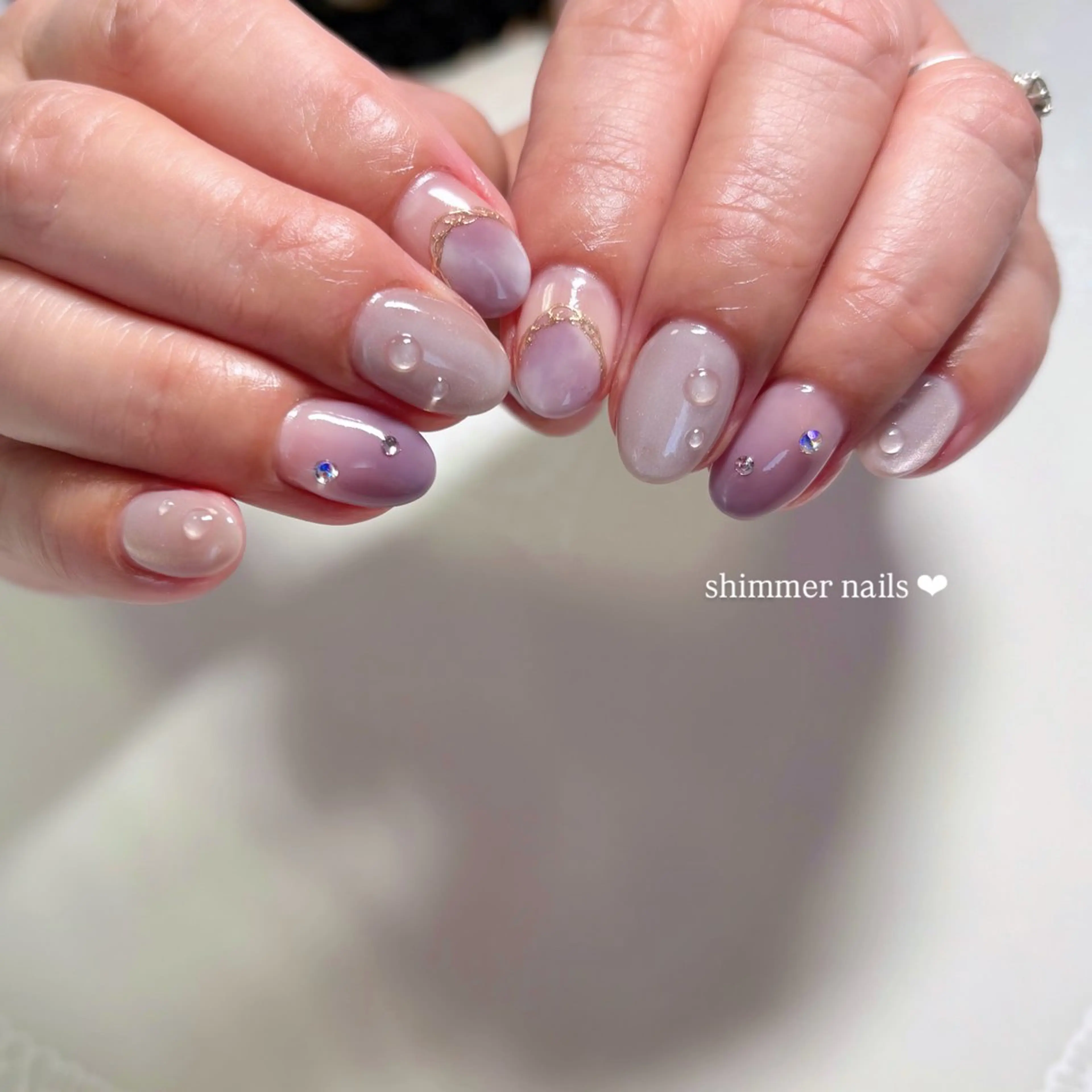 ネイル shimmer nailsのネイルデザイン