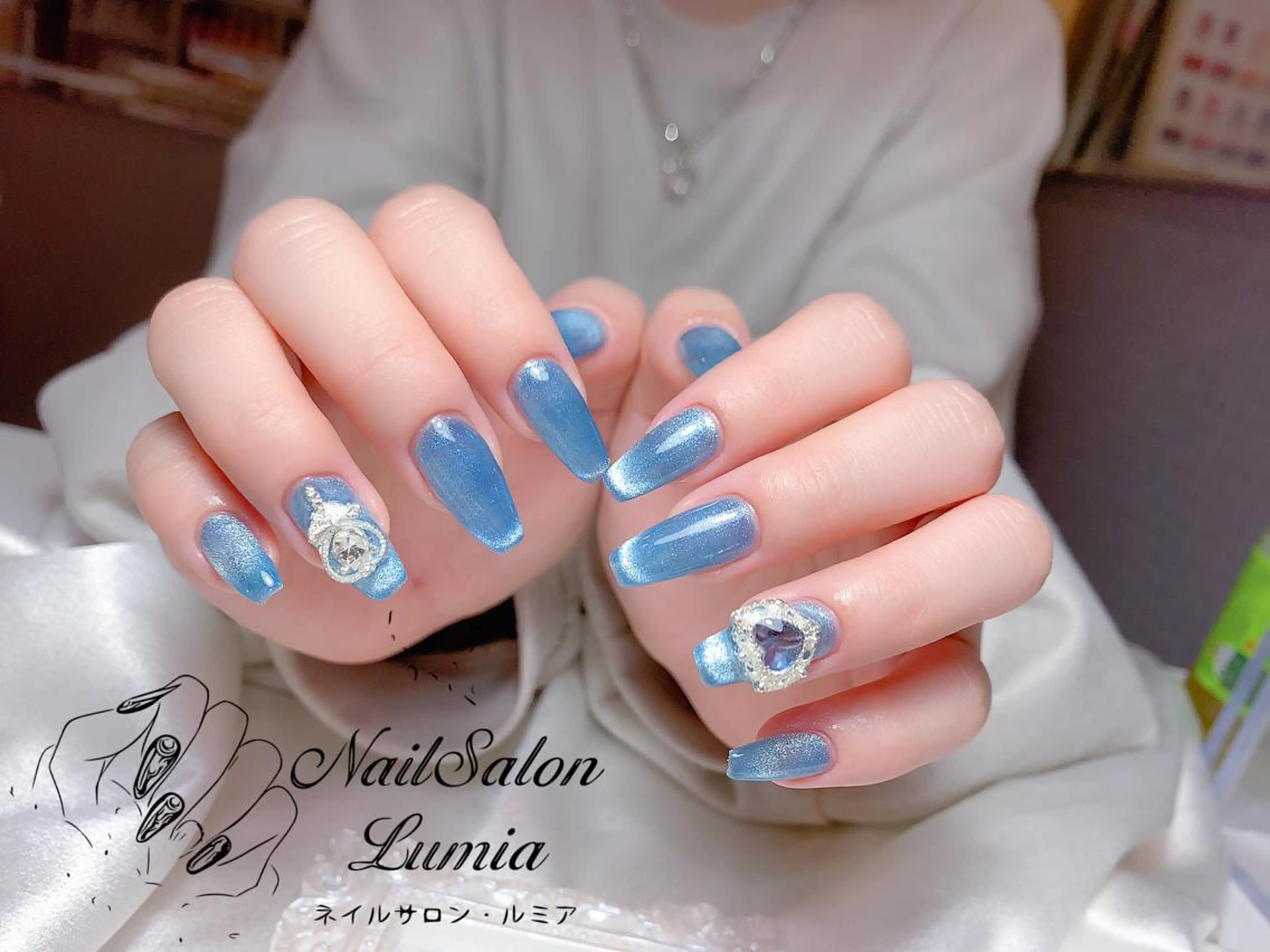 ネイル ハンドネイル ネイルサロン ルミア Lumia 店長のネイルデザイン