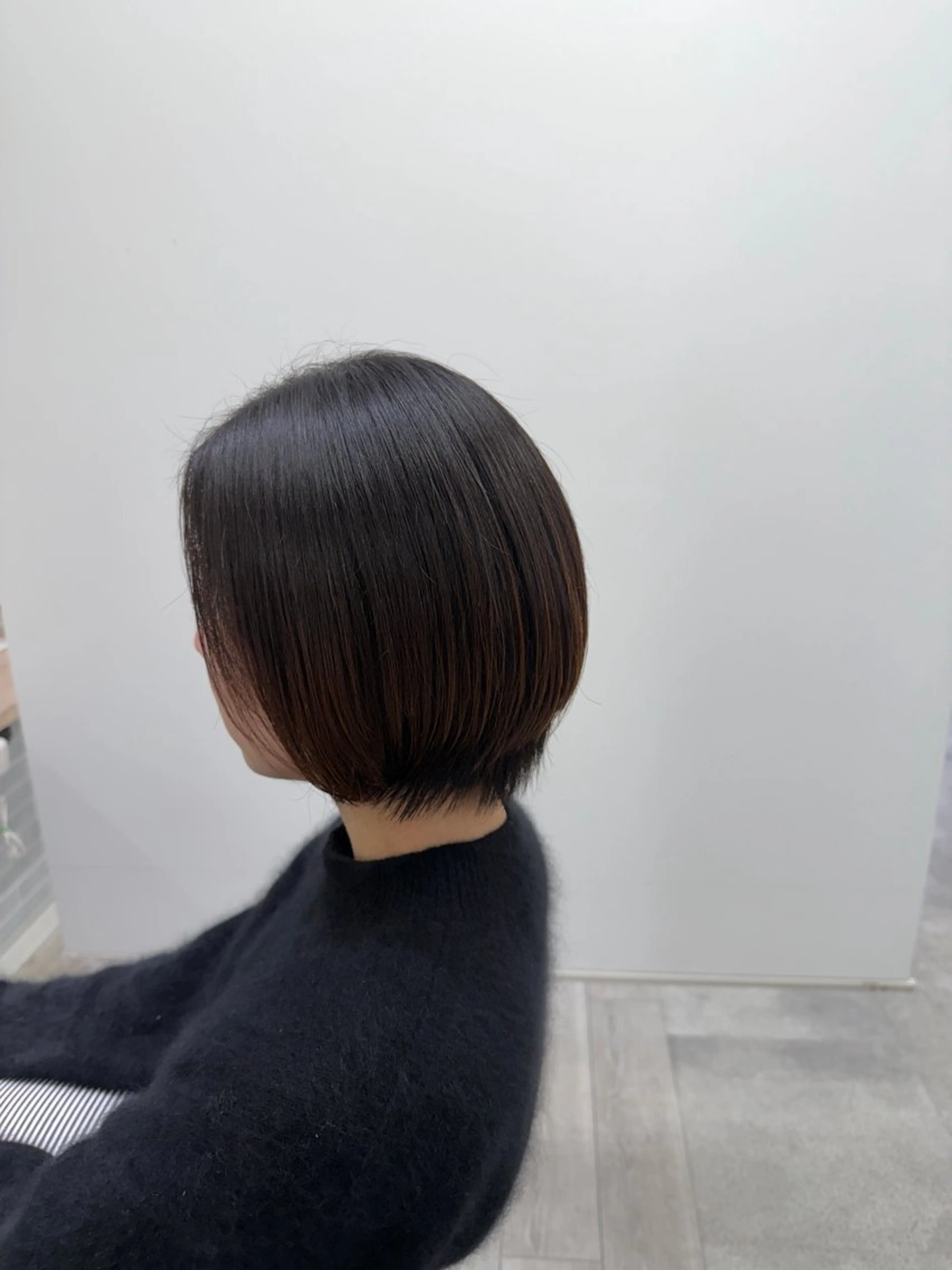 ショート カラー ショートボブ ボブ ショートヘア トリートメント くせ毛と ショートカット美容師のヘアスタイル