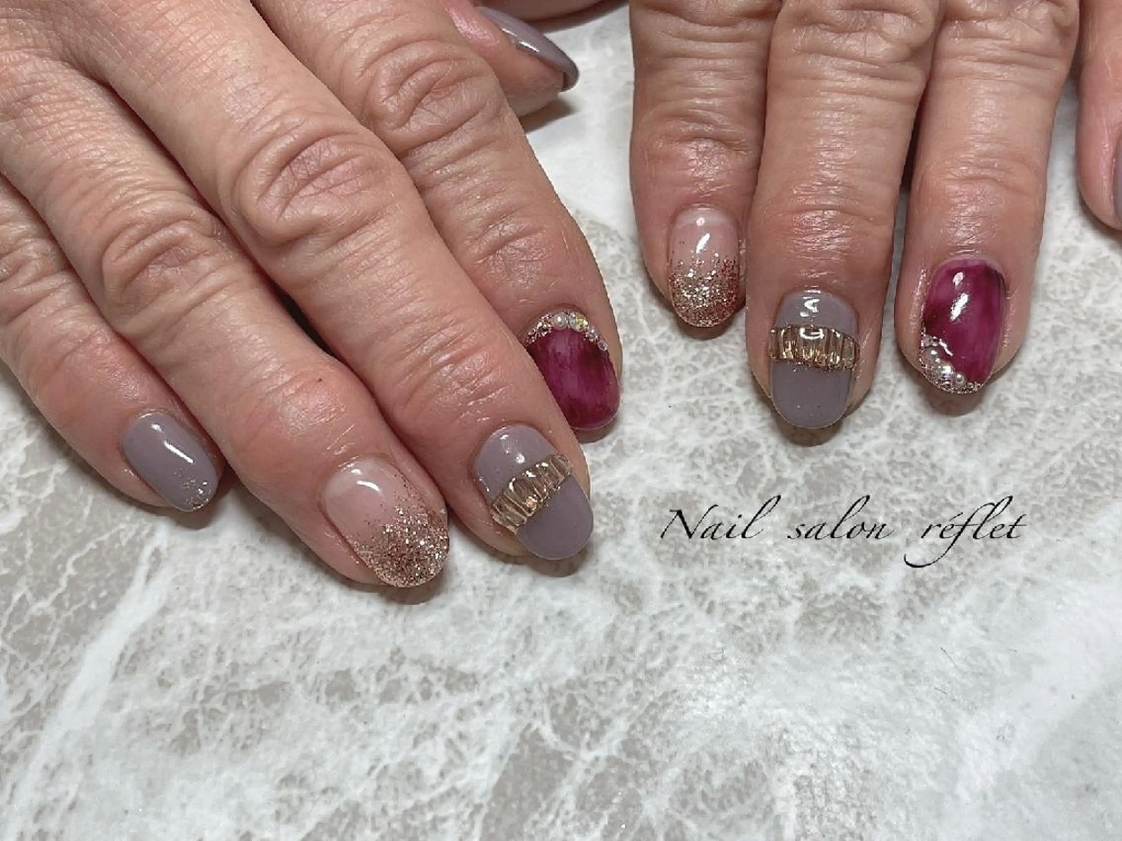 ネイル ハンドネイル Nail  salon  Lebel所属・Nailsalon Lebelのネイルデザイン