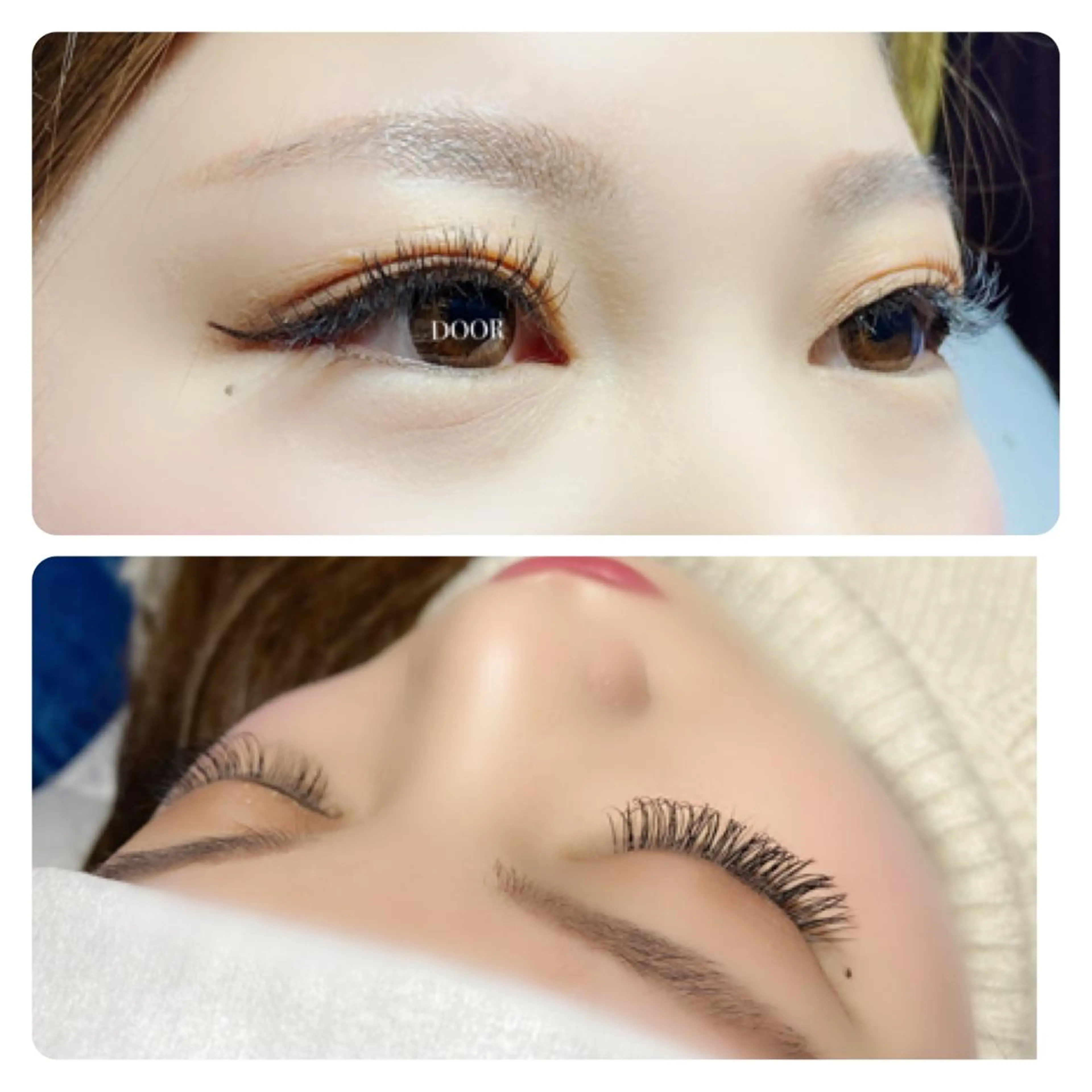 マツエク・マツパ RINA 💜のマツエク・マツパデザイン