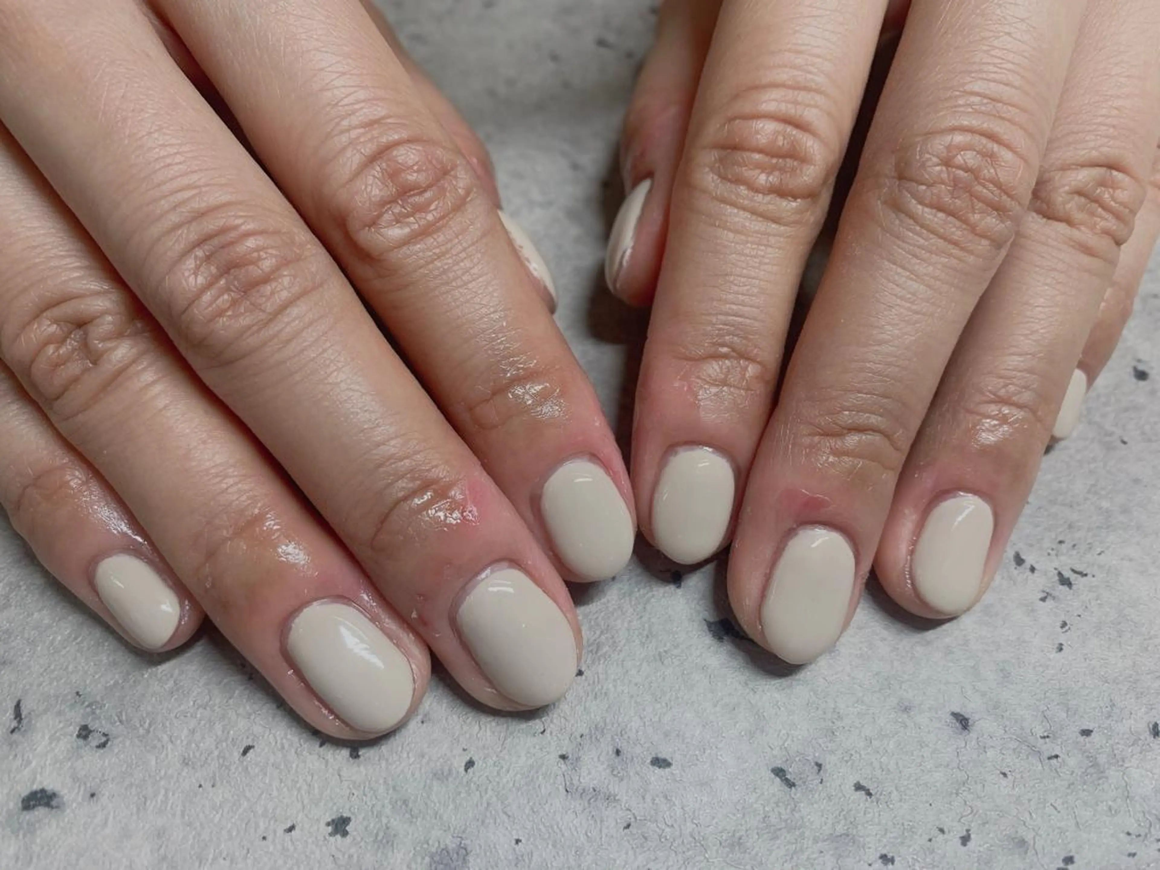 ネイル ワンカラーネイル ハンドネイル Mogu nail 二子玉川のネイルデザイン