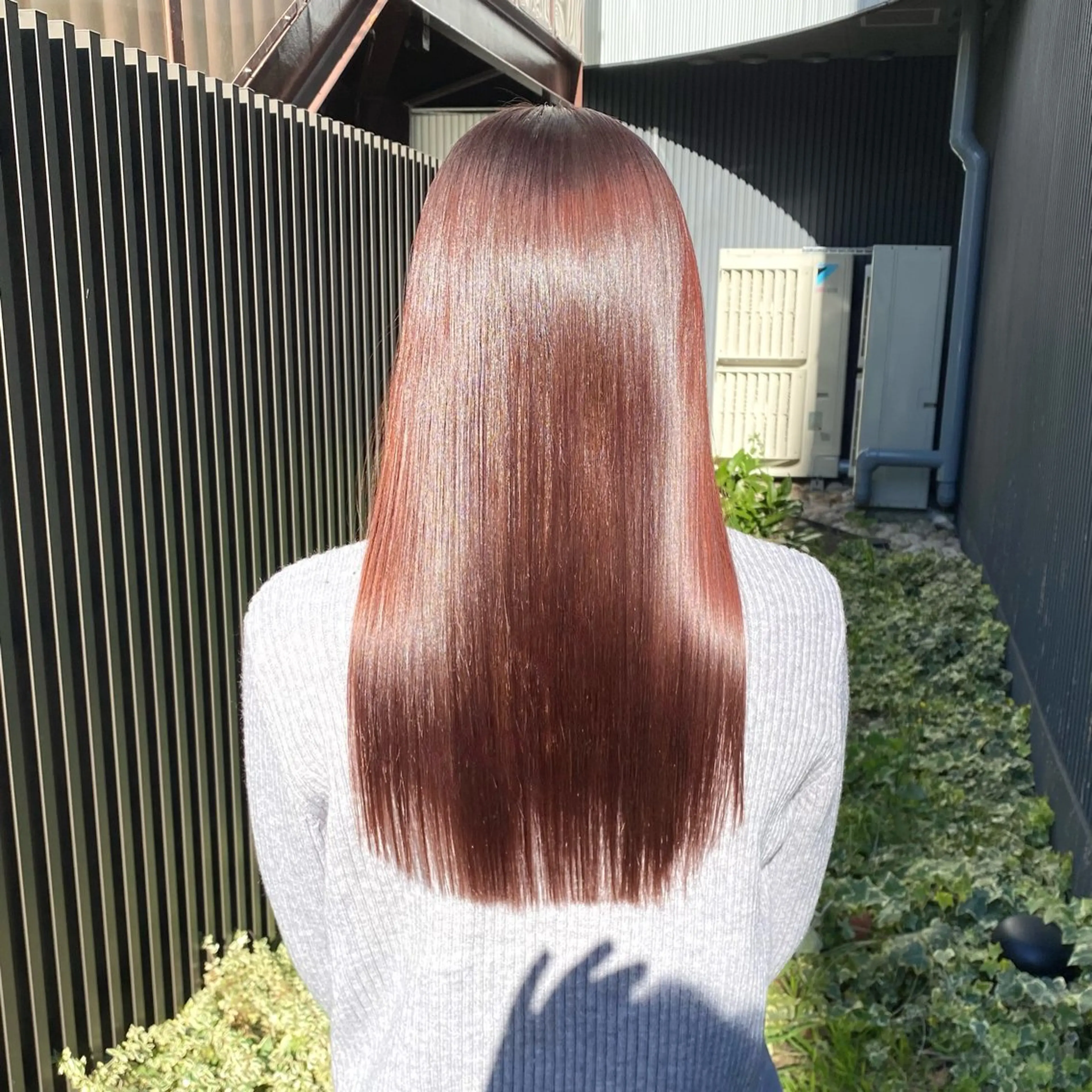 セミロング カラー カット ヘアカラー トリートメント 髪質改善水素TR× レイヤーカット/熊澤のヘアスタイル