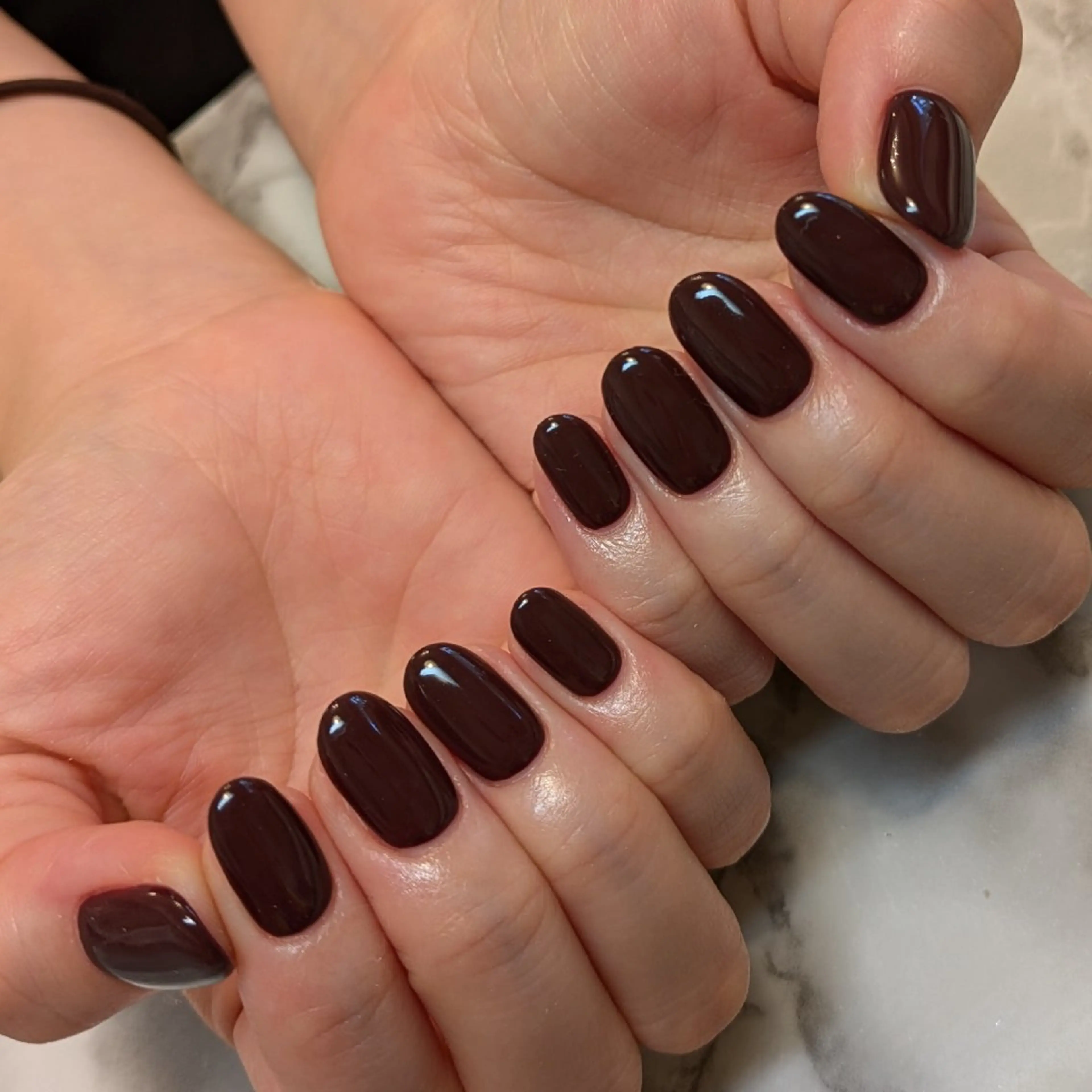 ネイル ワンカラーネイル ジェヌインネイル 河内のネイルデザイン