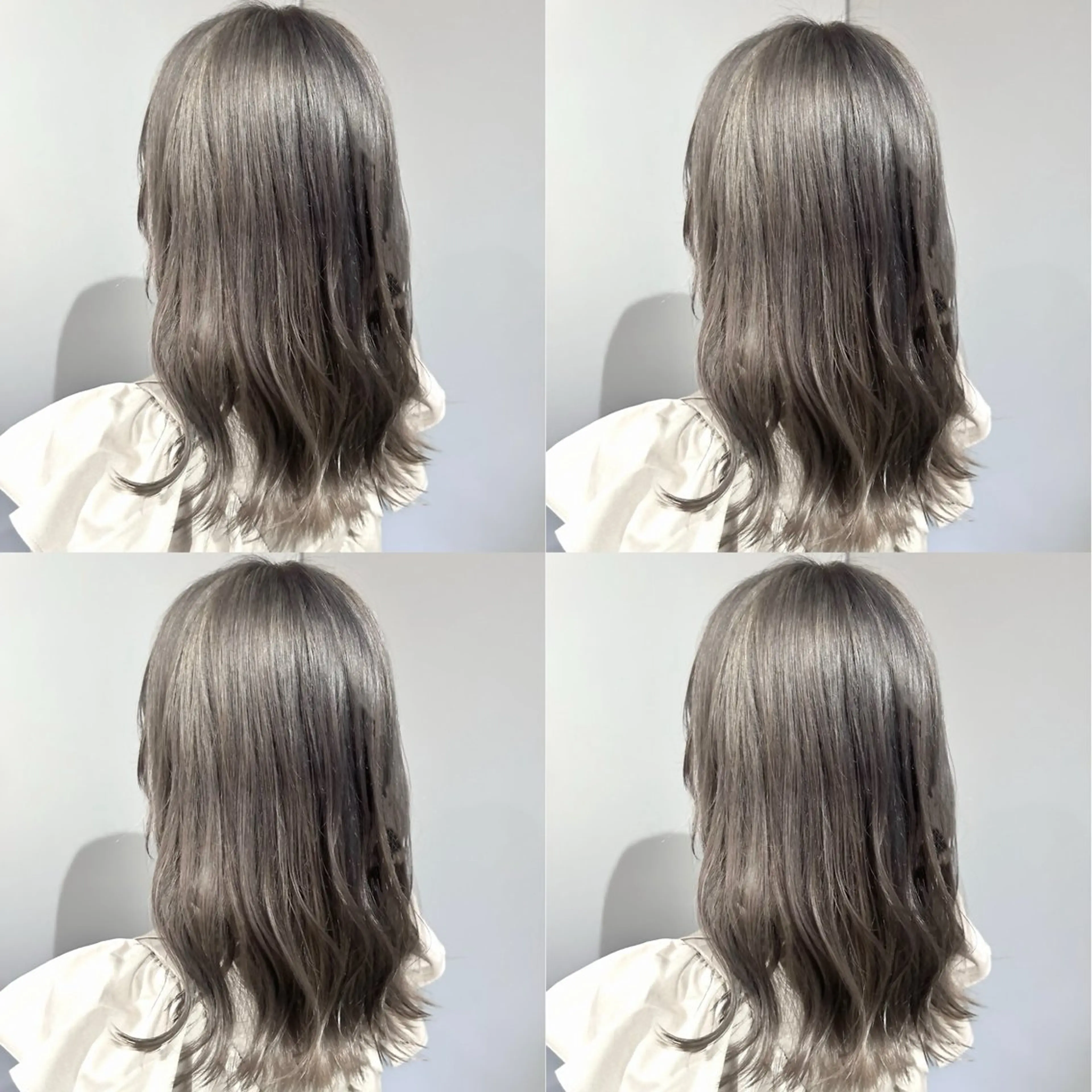 ロング カラー シルバー 髪質改善 カット ヘアカラー トリートメント 店長✨️韓国ヘア✖️ 髪質改善カラー／純大のヘアスタイル