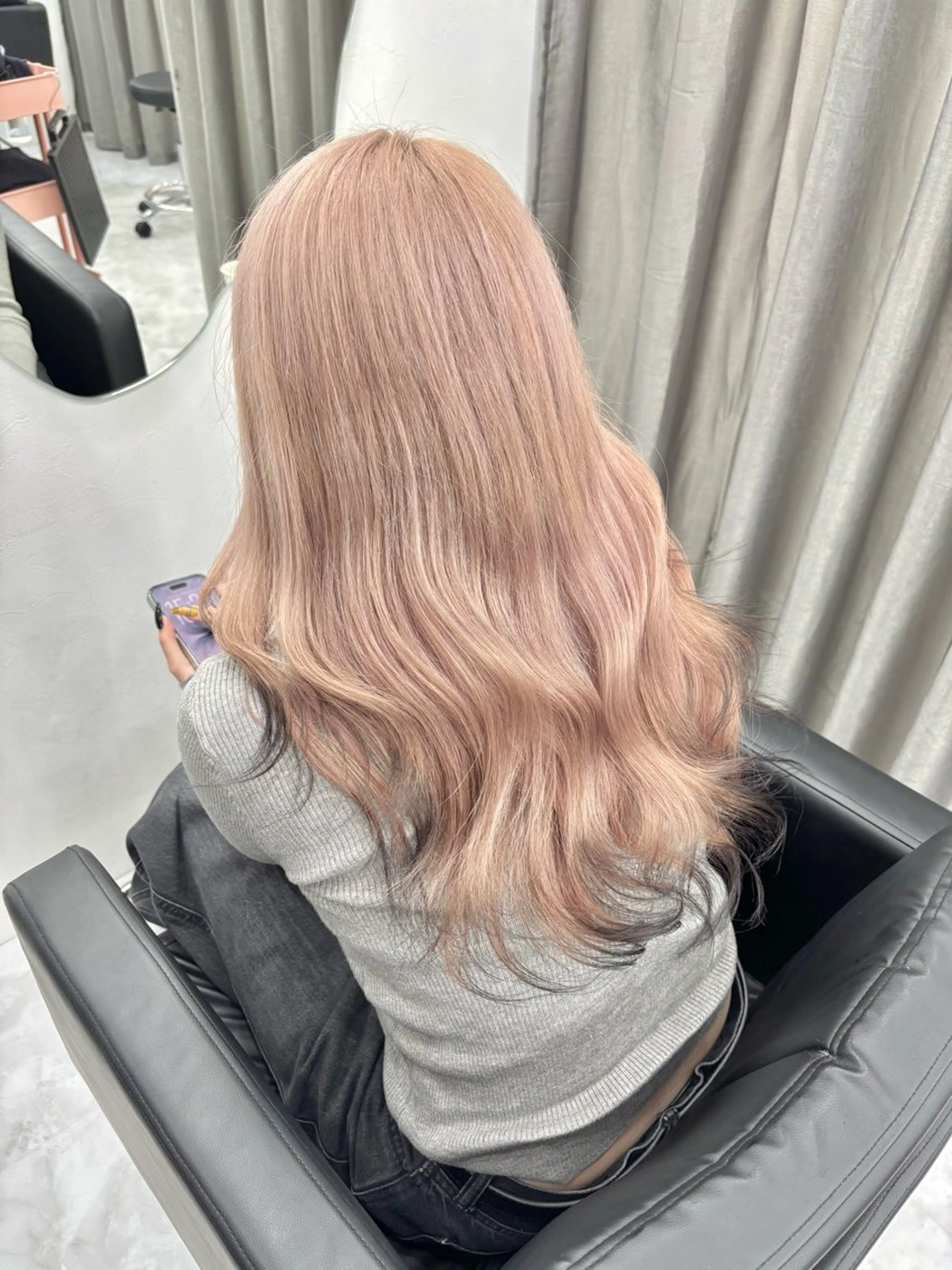 ロング レイヤーカット MoA cilue 福島さつき 👧🏻のヘアスタイル