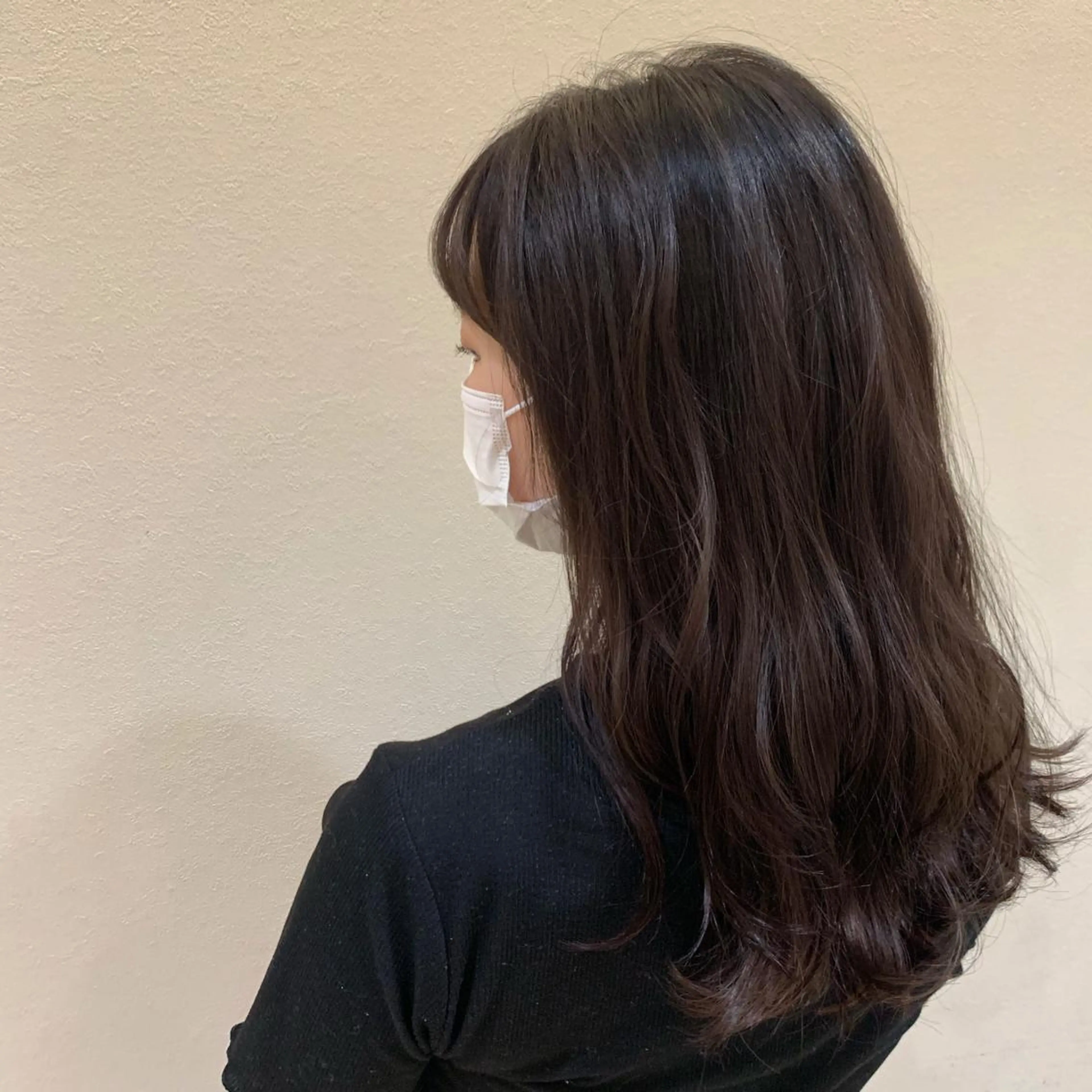セミロング カラー エクレア名駅店所属・尾崎 愛華のマツエク・マツパデザイン