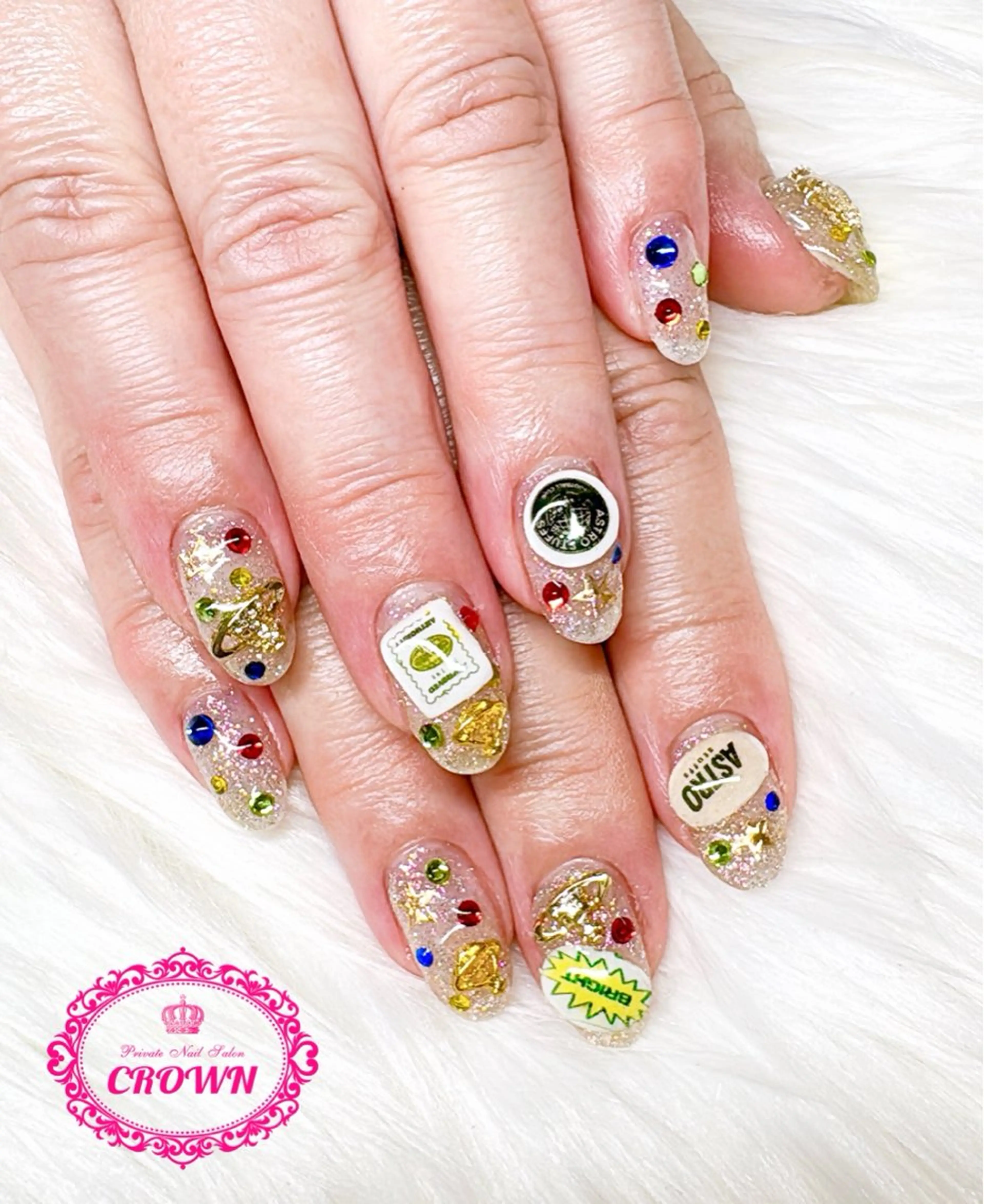 ネイル CROWN プライベートサロンのネイルデザイン