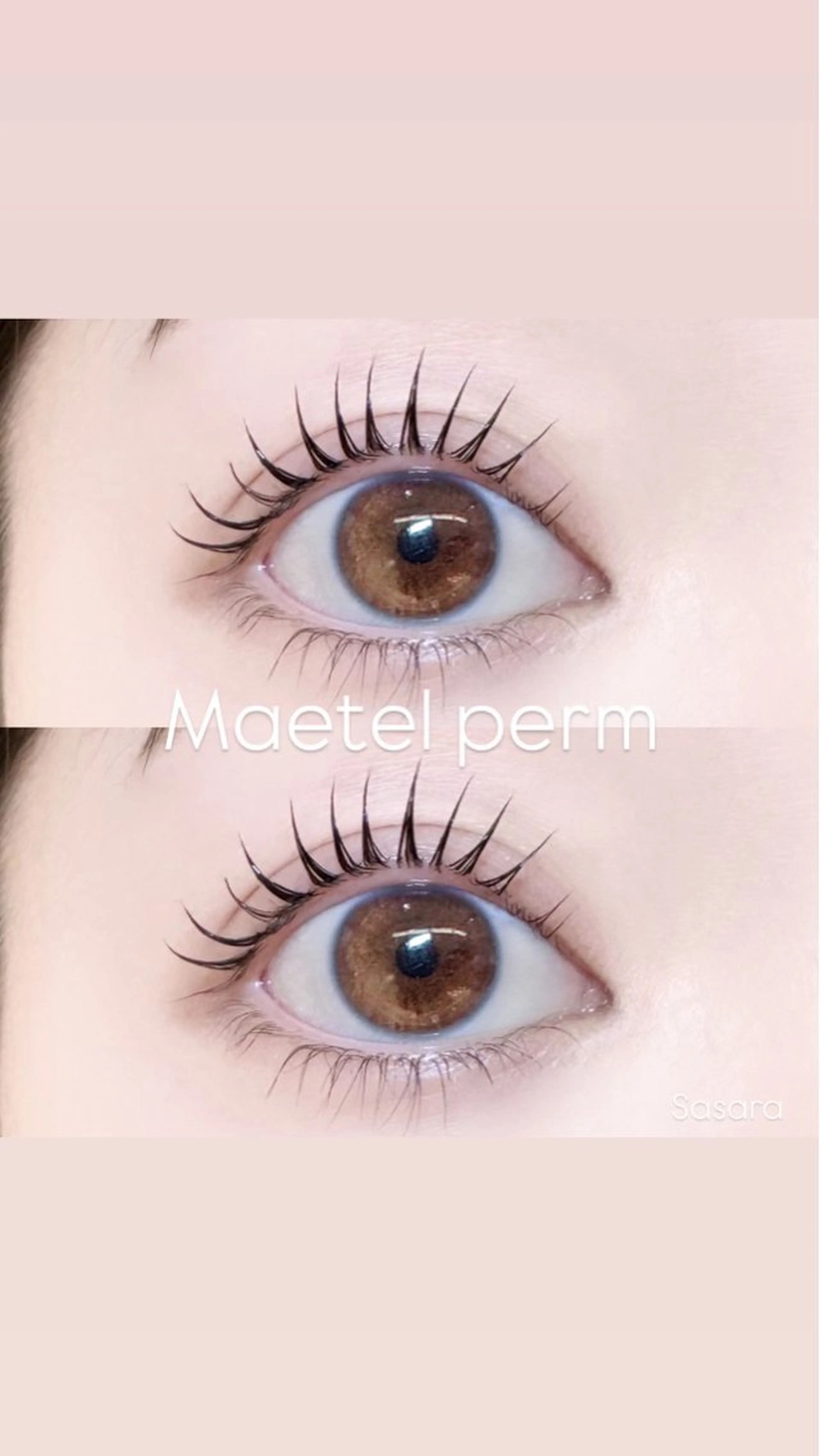 マツエク・マツパ マツパ 🍒束間まつ毛ෆ sasara🍒のマツエク・マツパデザイン