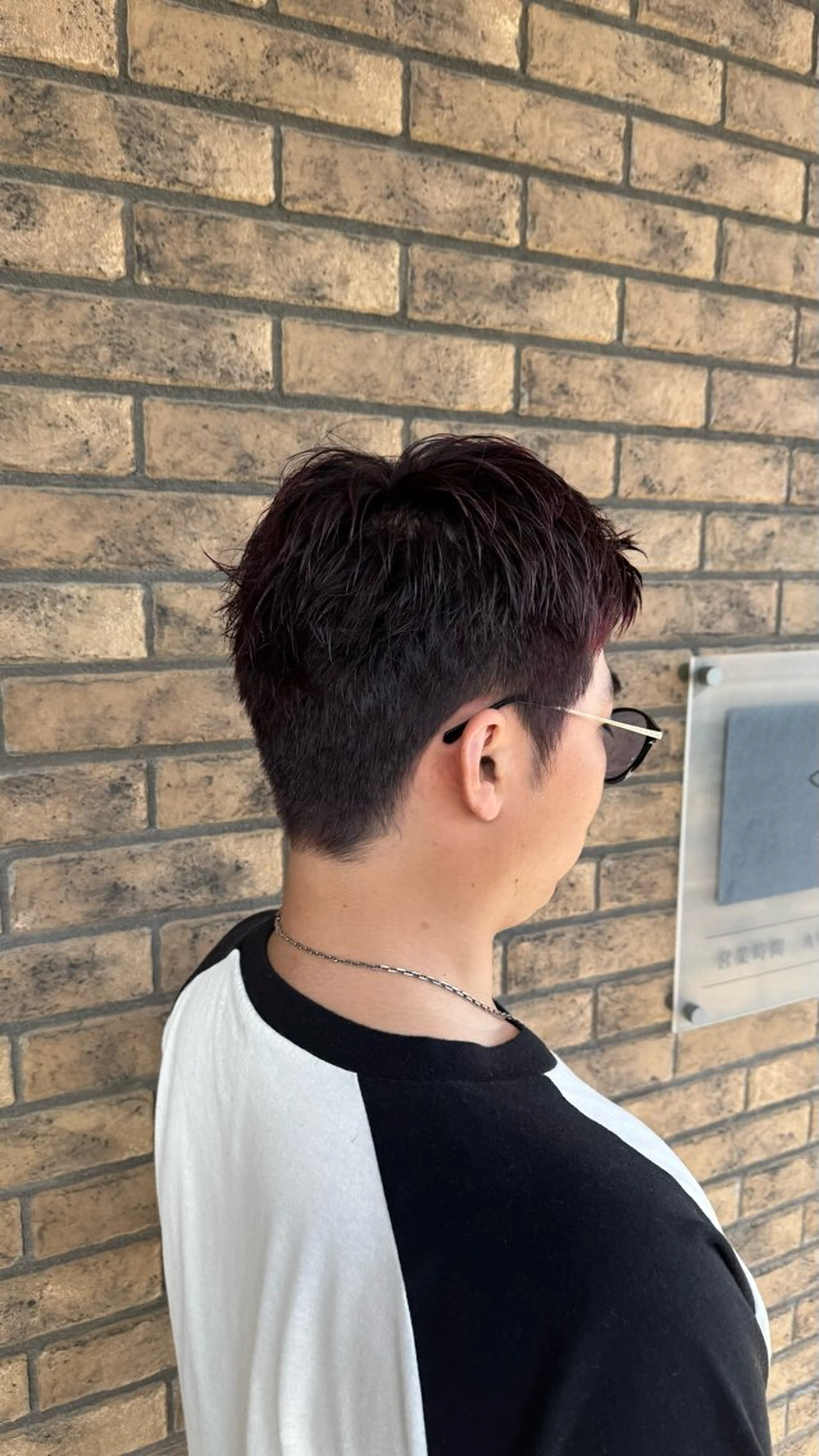 カラー メンズ ヘアカラー 伴野 泰紀のヘアスタイル