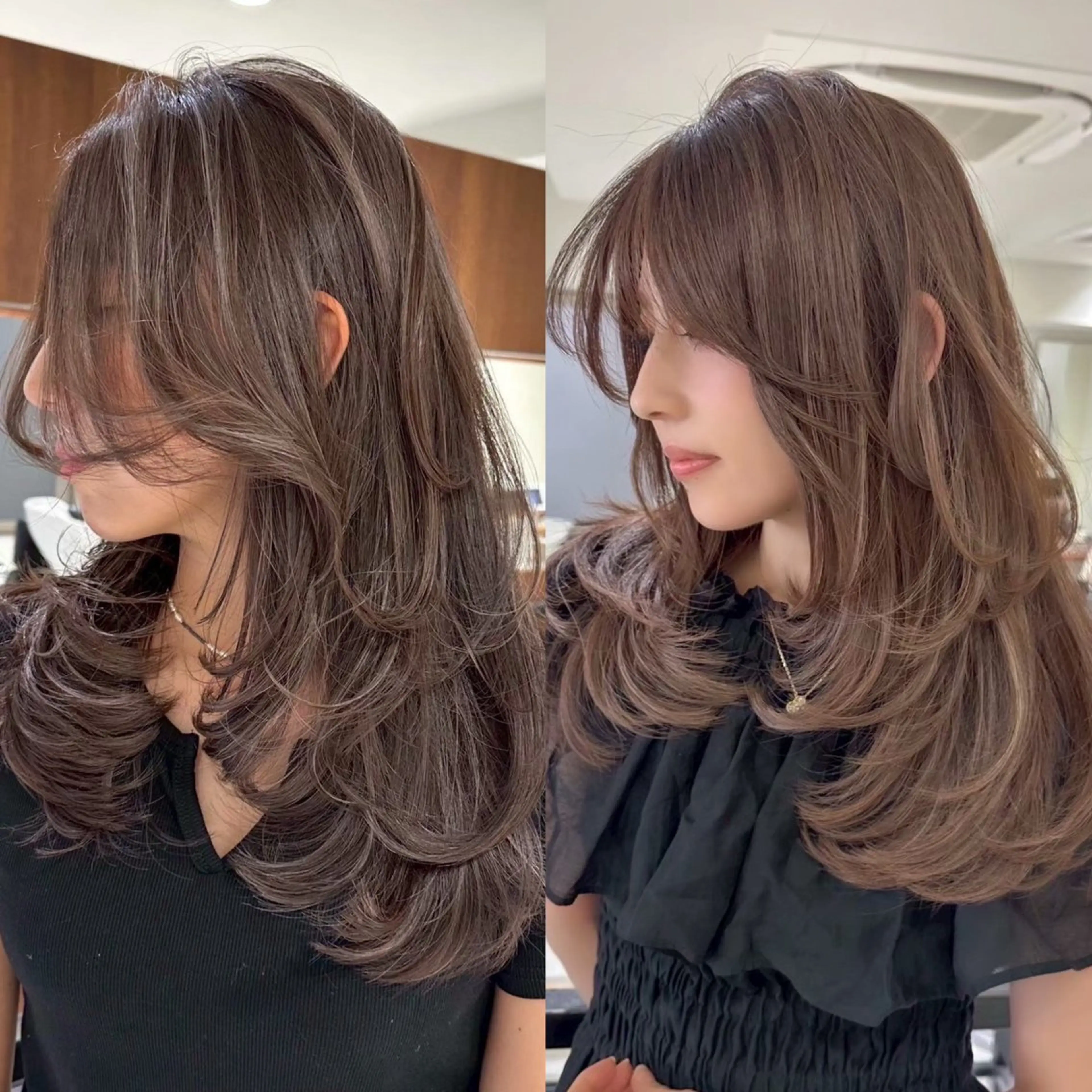 ロング 艶髪ハイトーン 💎凜💎のヘアスタイル