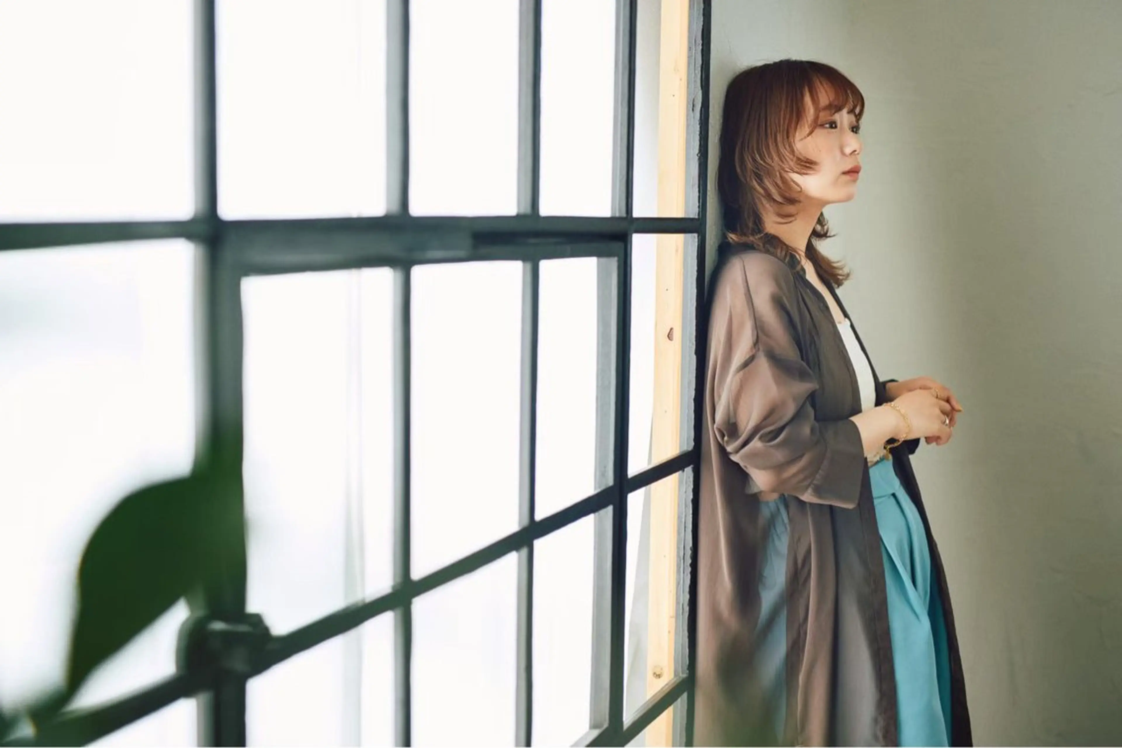 セミロング ヘアカラー 縮毛矯正 トリートメント 縮毛矯正/髪質改善/ 斉藤春のヘアスタイル