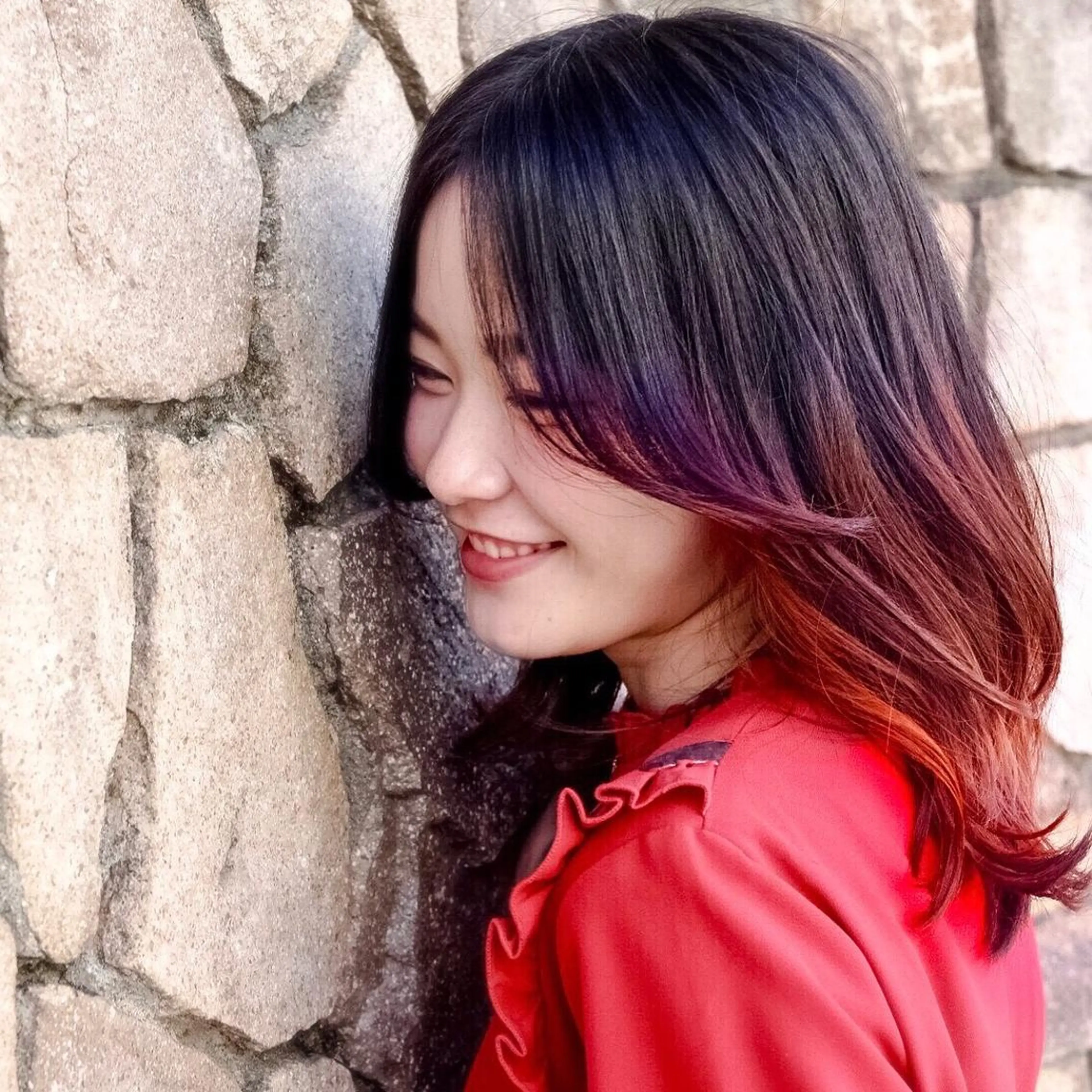 セミロング カラー MIRUCO by KURAKU所属・マキシ ヤスアキのヘアスタイル