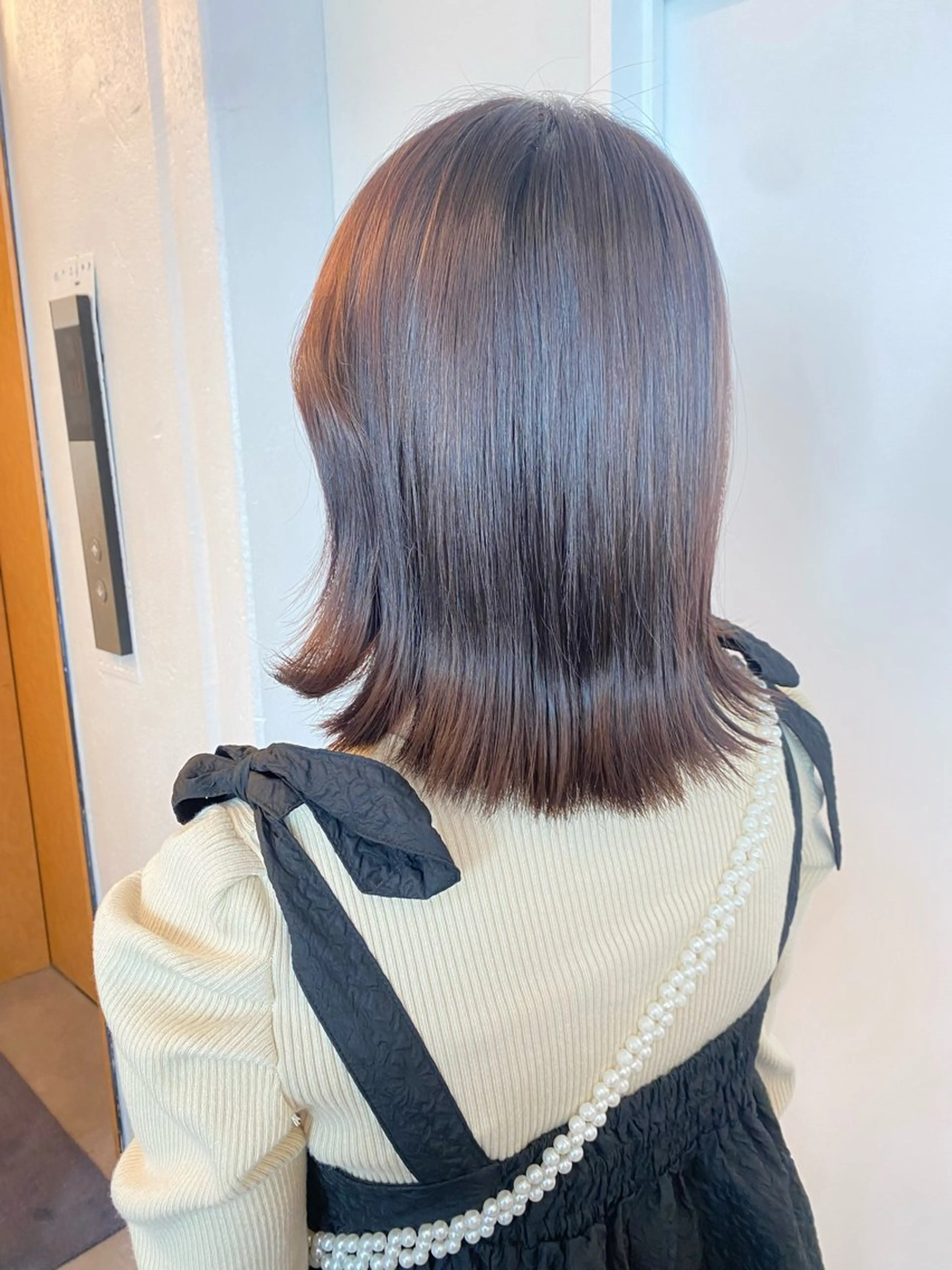 ミディアム カラー 綾香 /透明感カラーのヘアスタイル