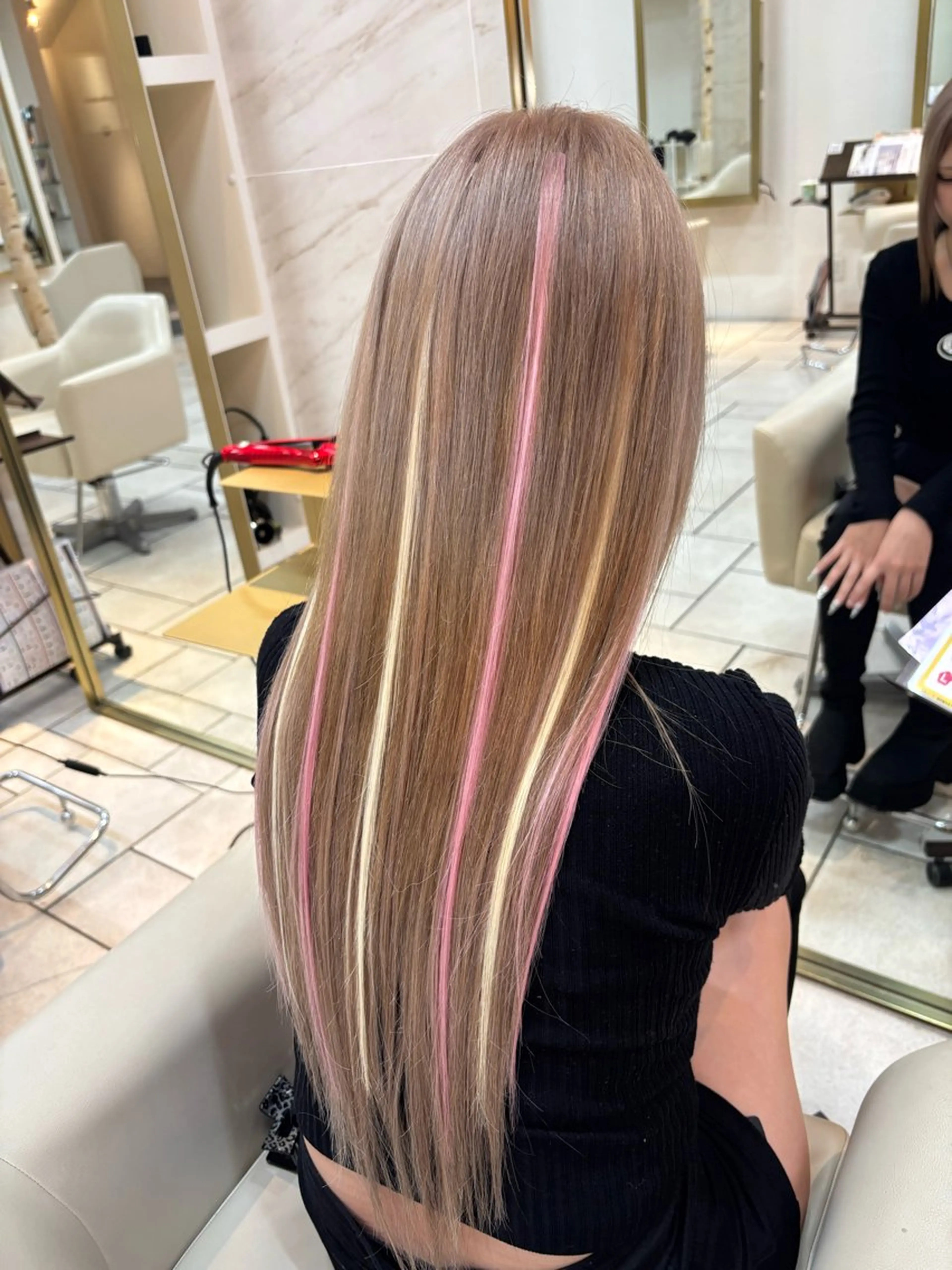 ロング カット ヘアカラー エクステ エクステ/ブリーチ 緑地公園店長浦岡のヘアスタイル