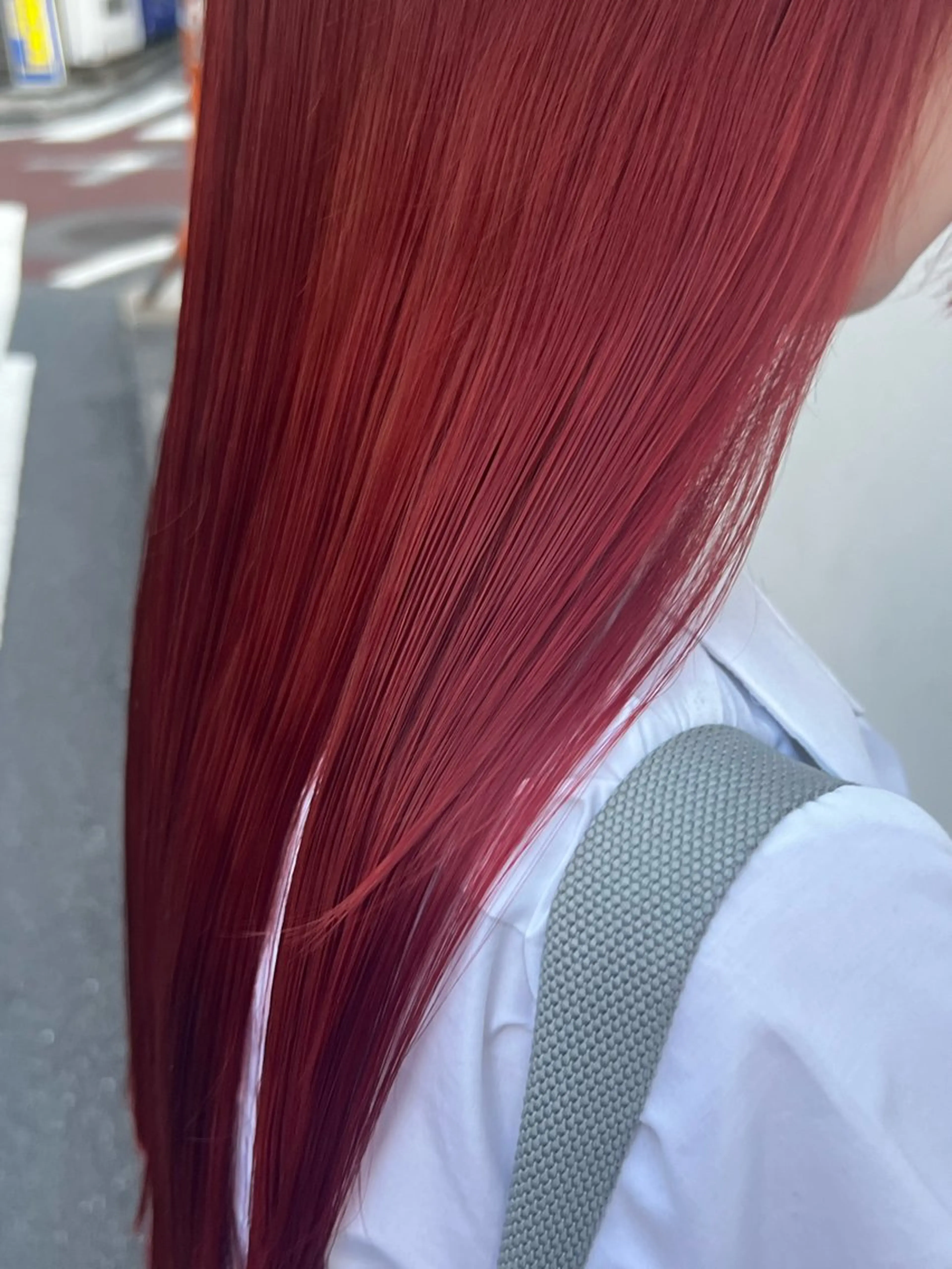 ロング カラー 透明感/血色カラー/ 似合せレイヤー/ゆいのヘアスタイル