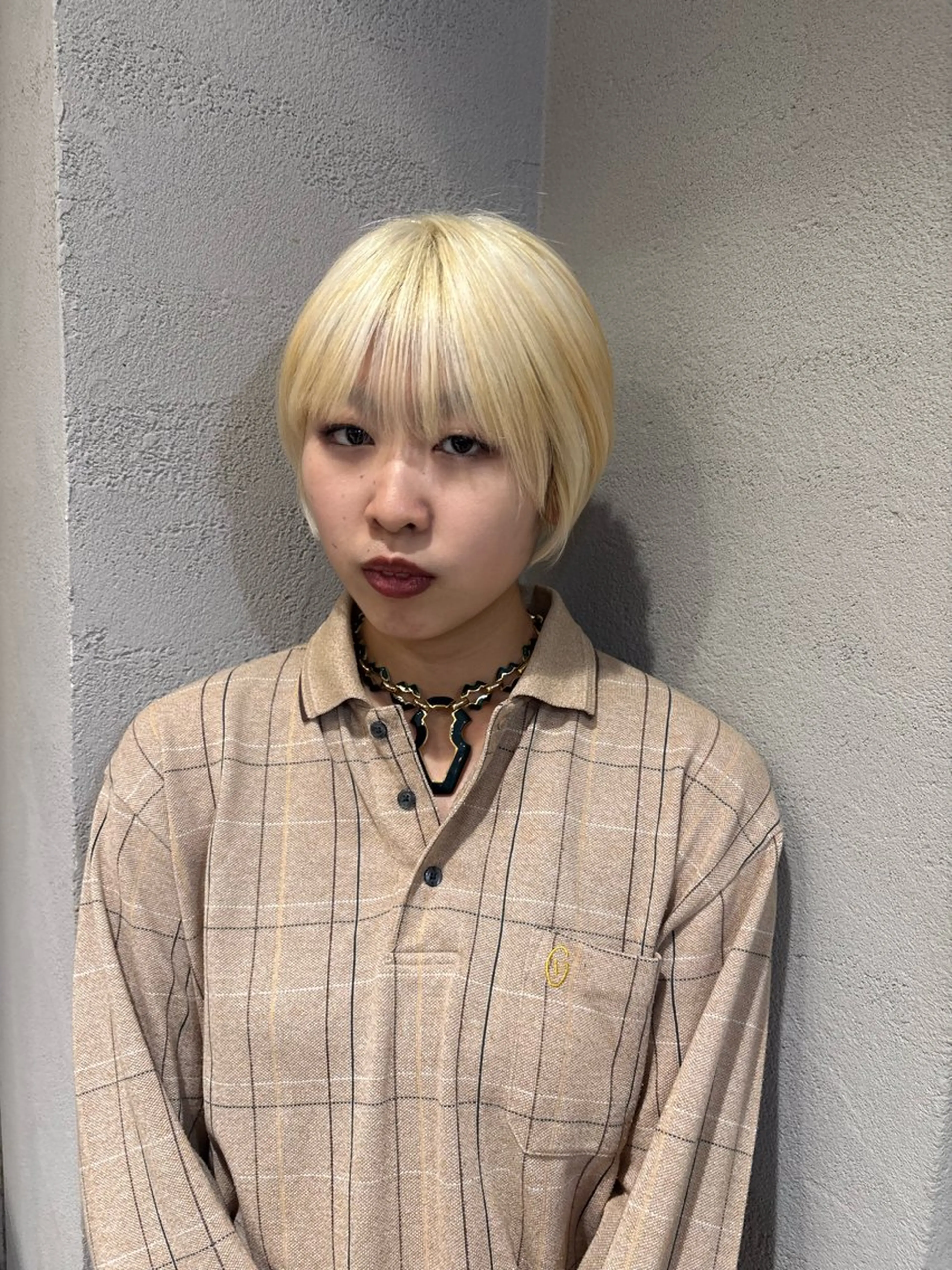 ショート カラー ヘアカラー shizuki🌙 /ヘアカラーのヘアスタイル