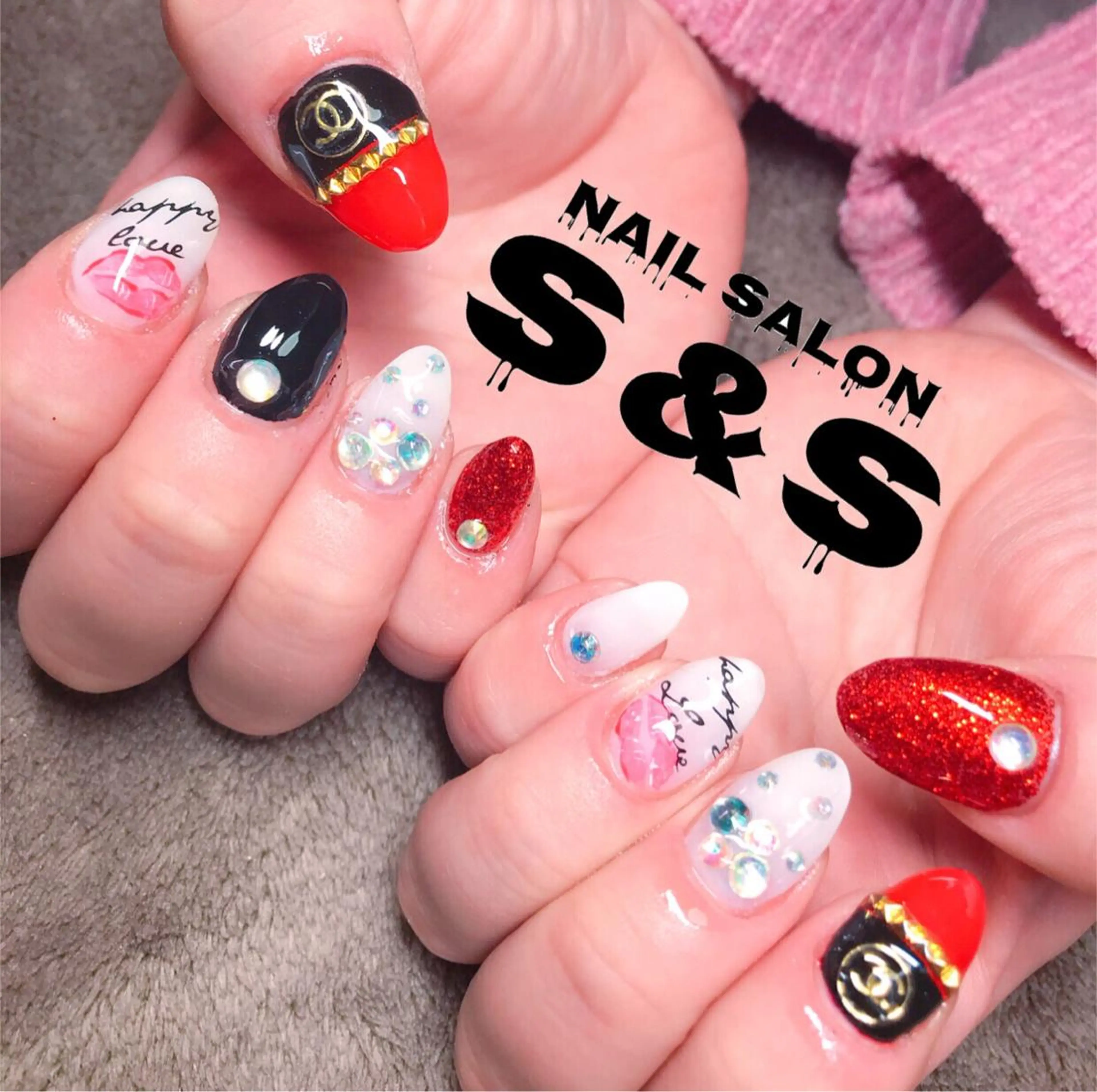 ネイル 長さ出し メンズネイル 持ち込み スカルプネイル ネイルチップ S&S 村田小百合のネイルデザイン