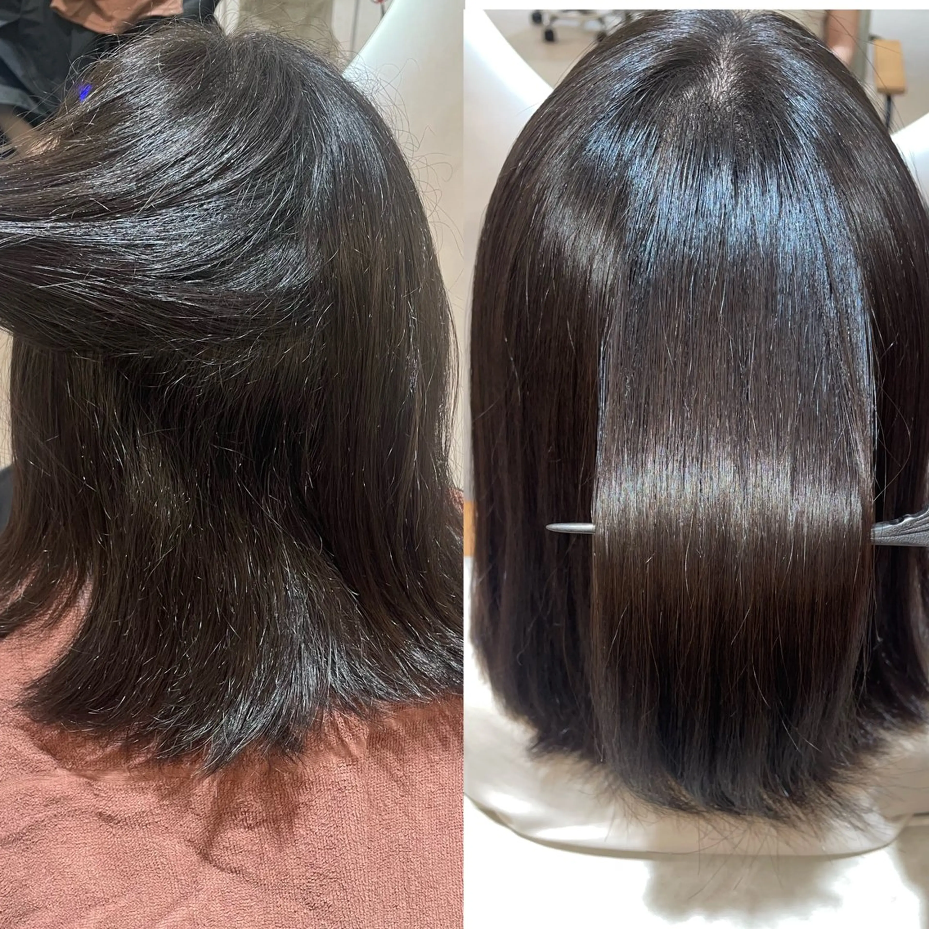 セミロング 髪質改善 縮毛矯正 トリートメント enu hair所属・ショートモデル募集 エクステ専門店まりこのその他イメージ