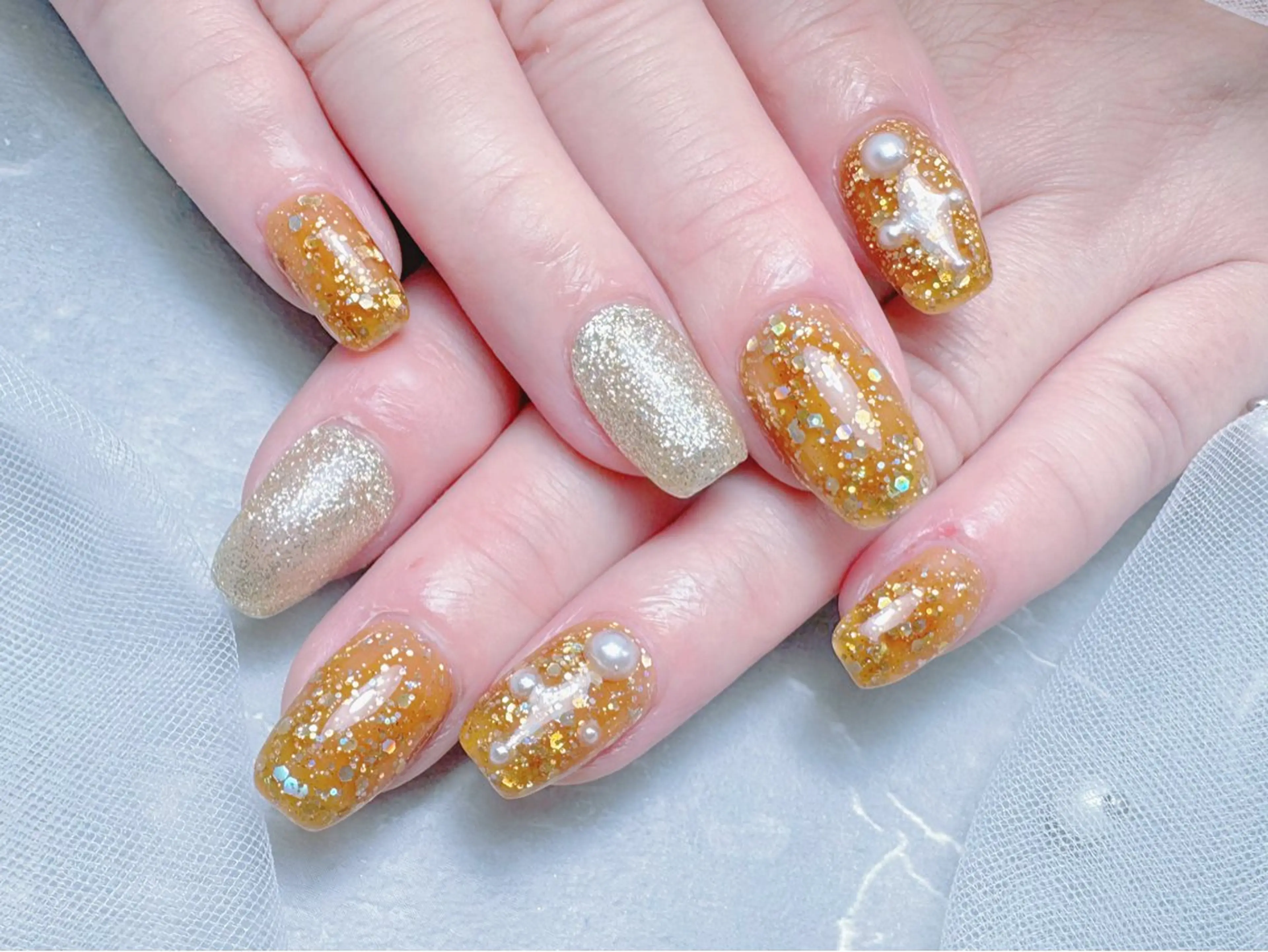 ネイル ハンドネイル マジックミラー所属・マジック ミラーのネイルデザイン