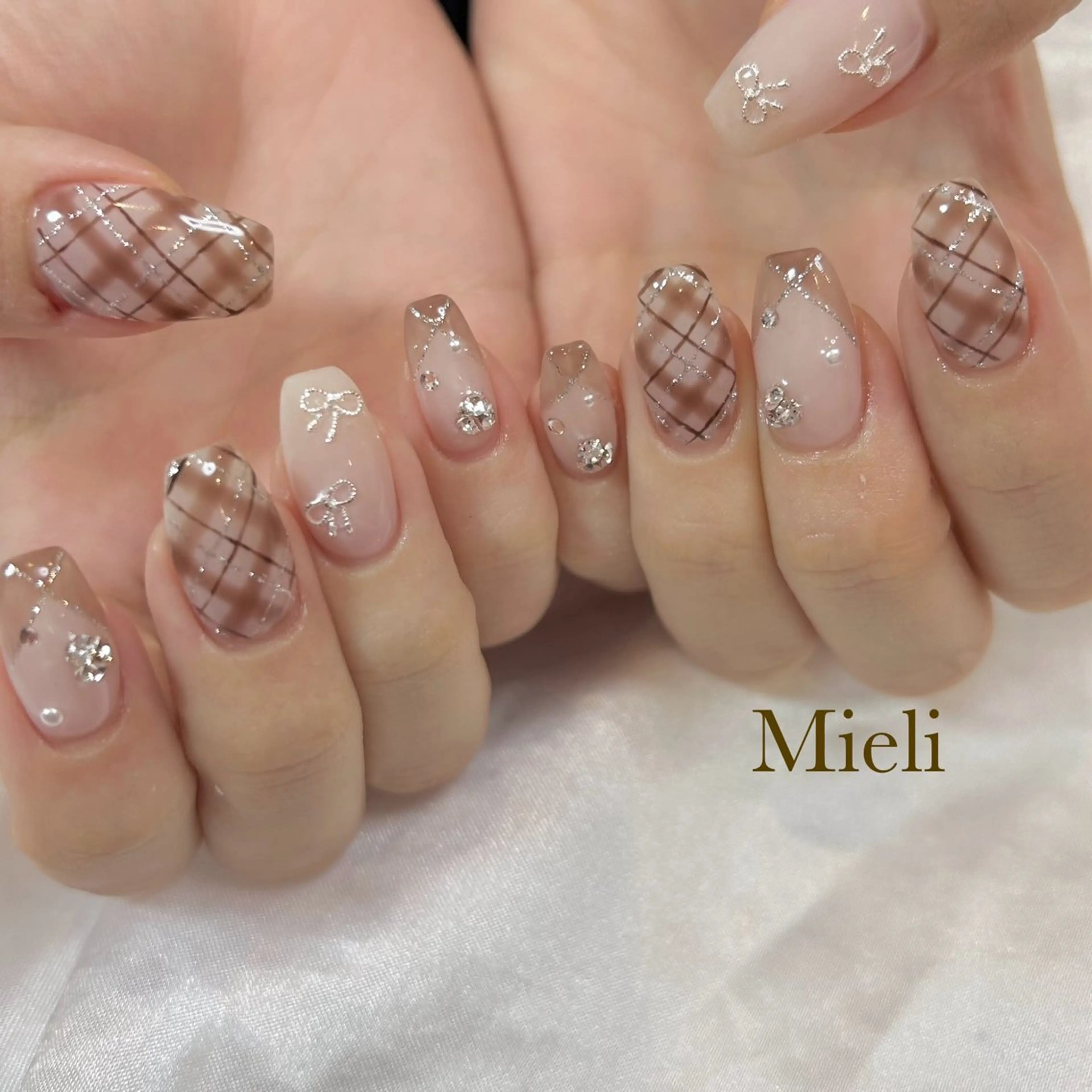 ネイル ハンドネイル ネイリストUSUI♡ パラジェルフィルインのネイルデザイン