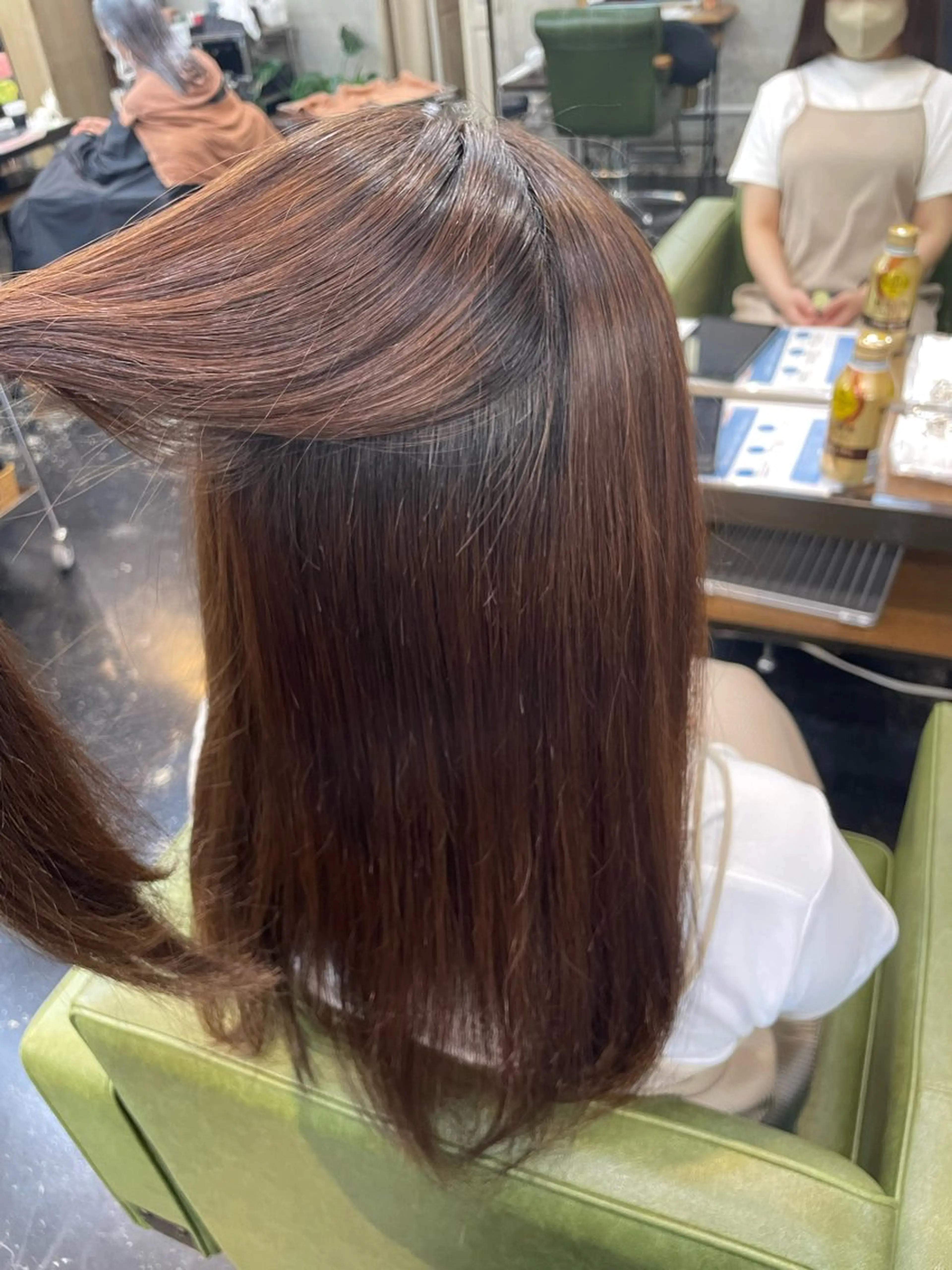 ロング 茨木/縮毛矯正/ 成元のヘアスタイル