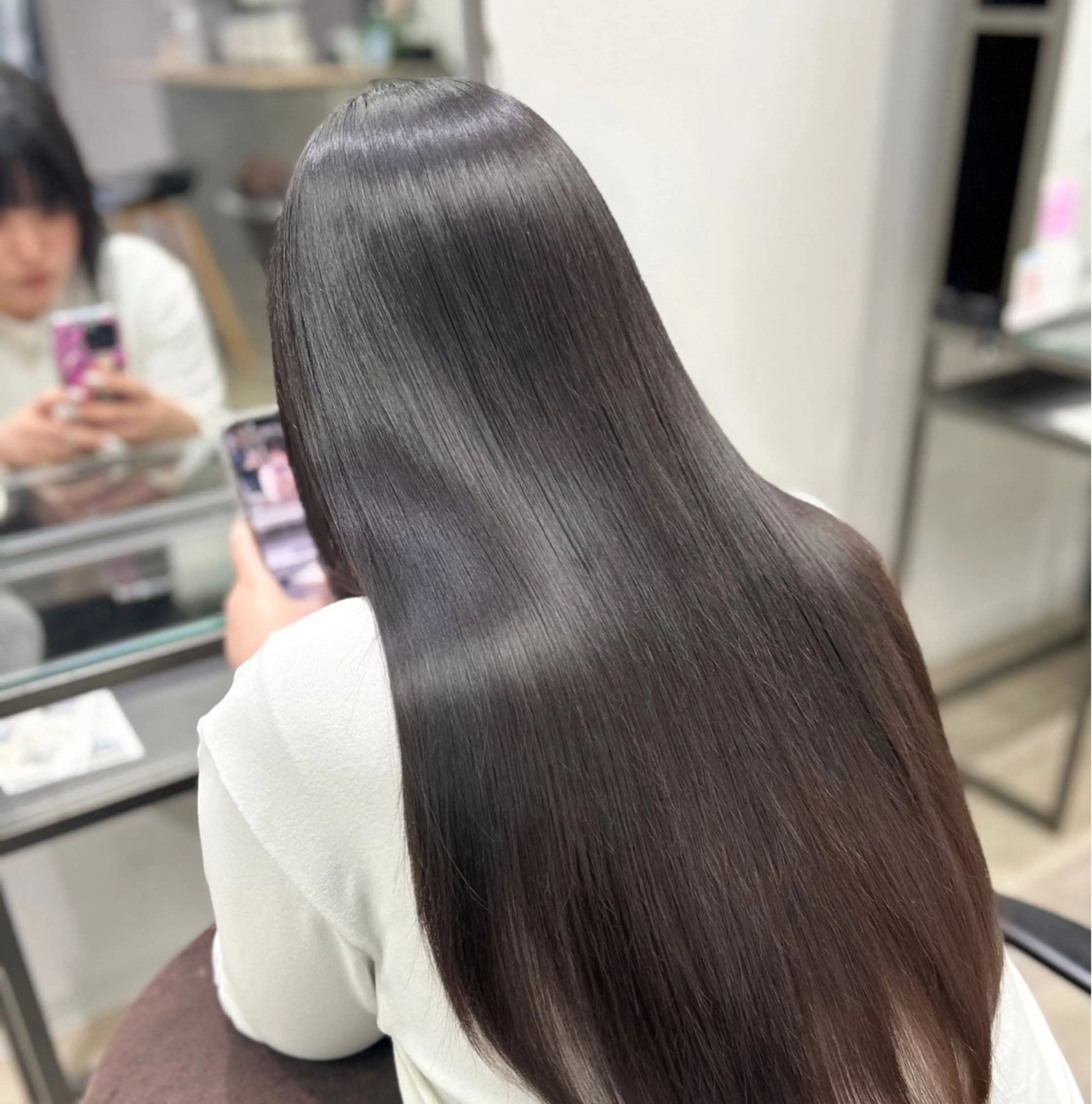 ロング 髪質改善 トリートメント 縮毛矯正 トリートメント FUKA／ 神戸艶髪🎀のヘアスタイル