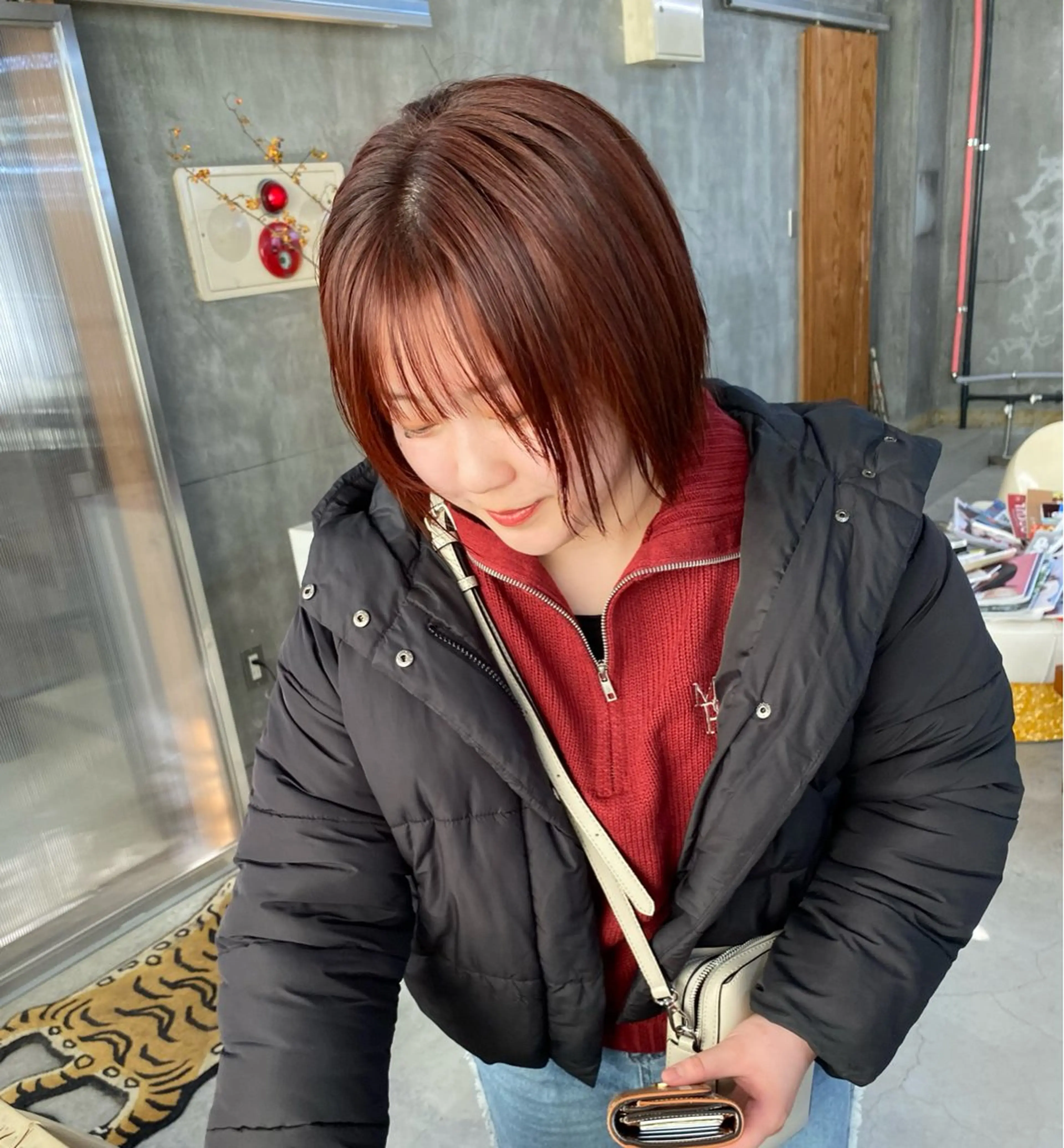 ショート カラー カット ヘアカラー ヨシダ トオルのヘアスタイル