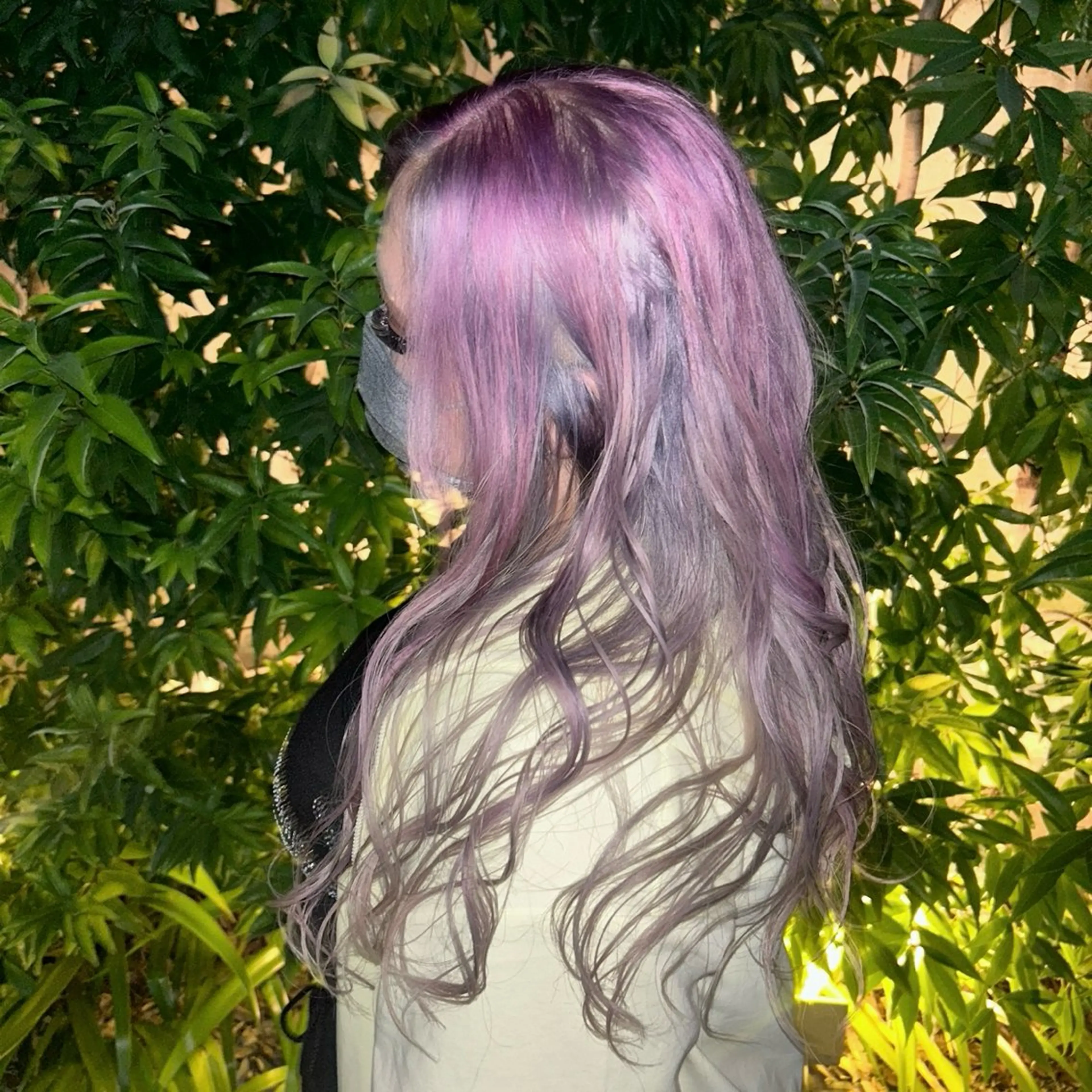 ロング カラー ユメナ ̖́-のヘアスタイル