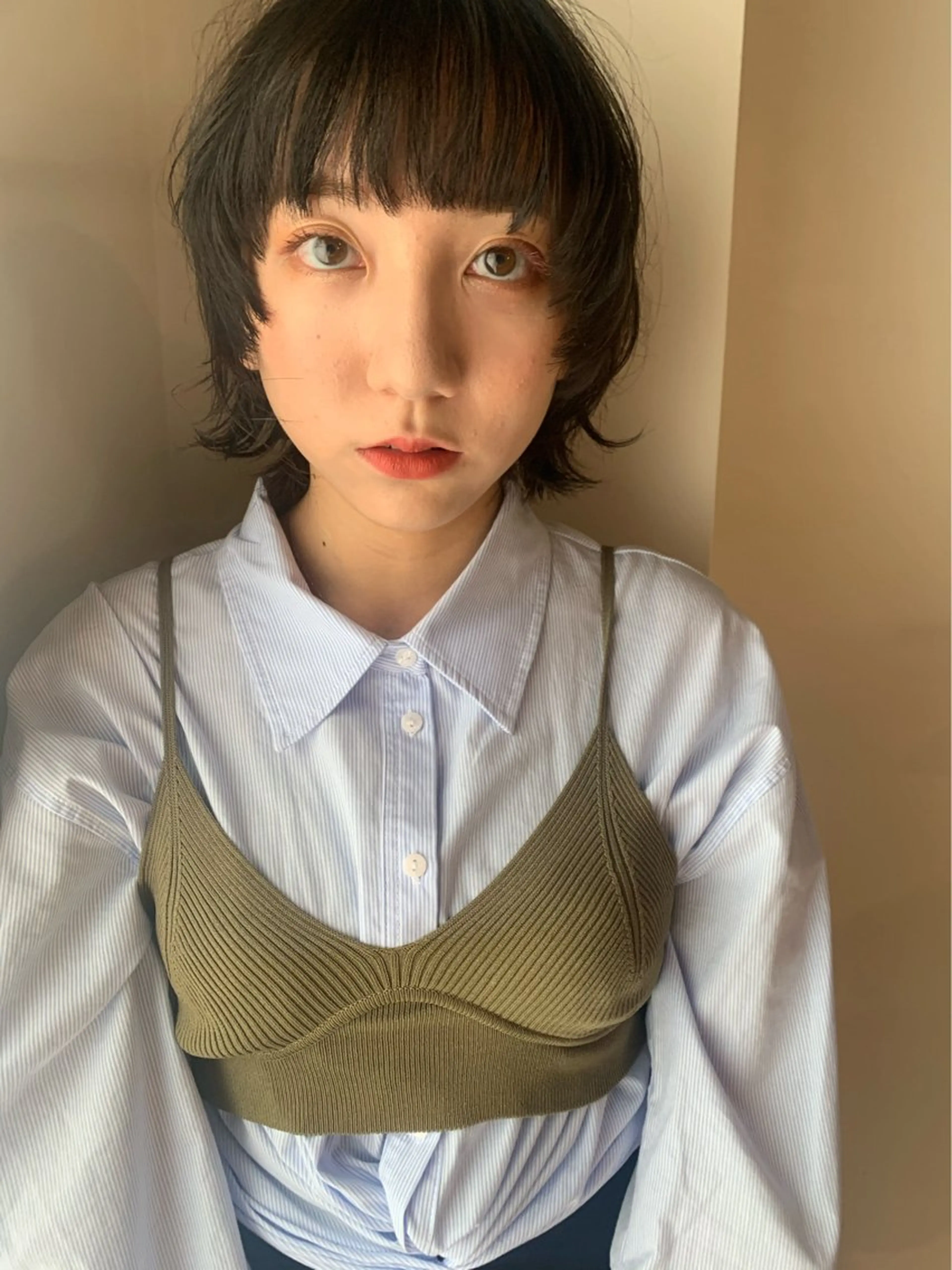 ミディアム 横浜カラー/パーマ/ SAKI💫のヘアスタイル