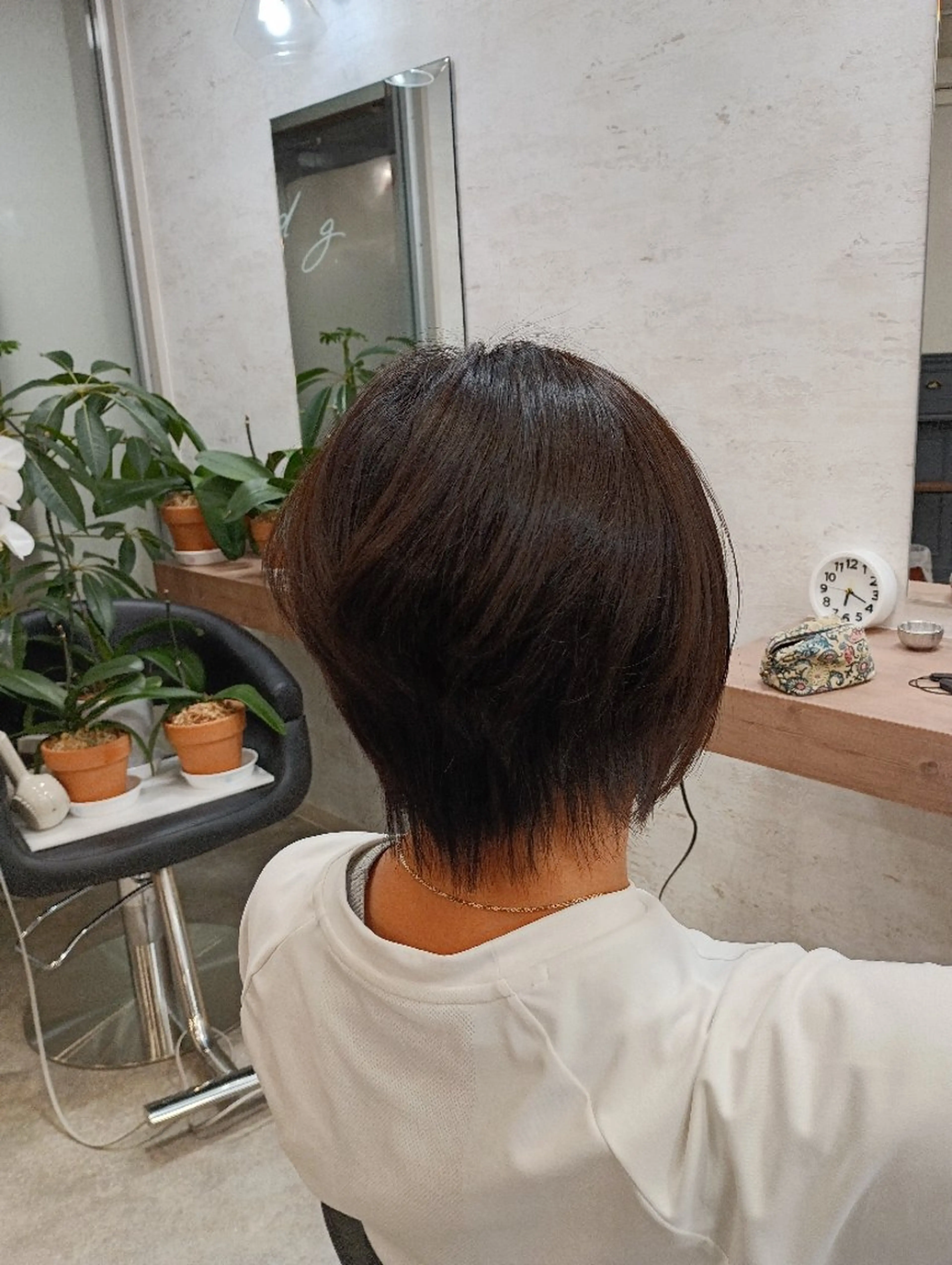 ショート カット ヘアカラー and g.所属・下釜 みゆきのヘアスタイル