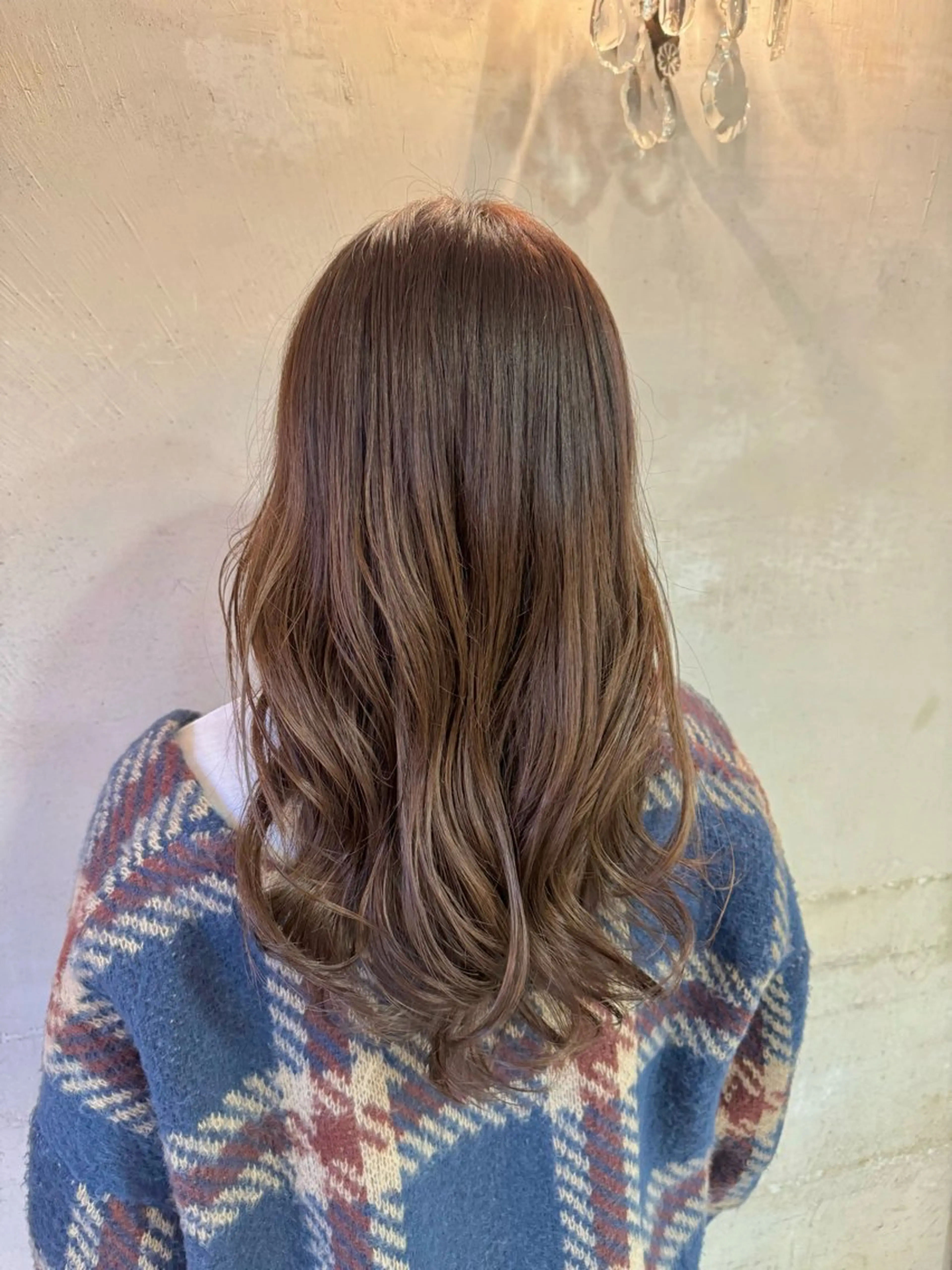 ロング 前平 友慈のヘアスタイル