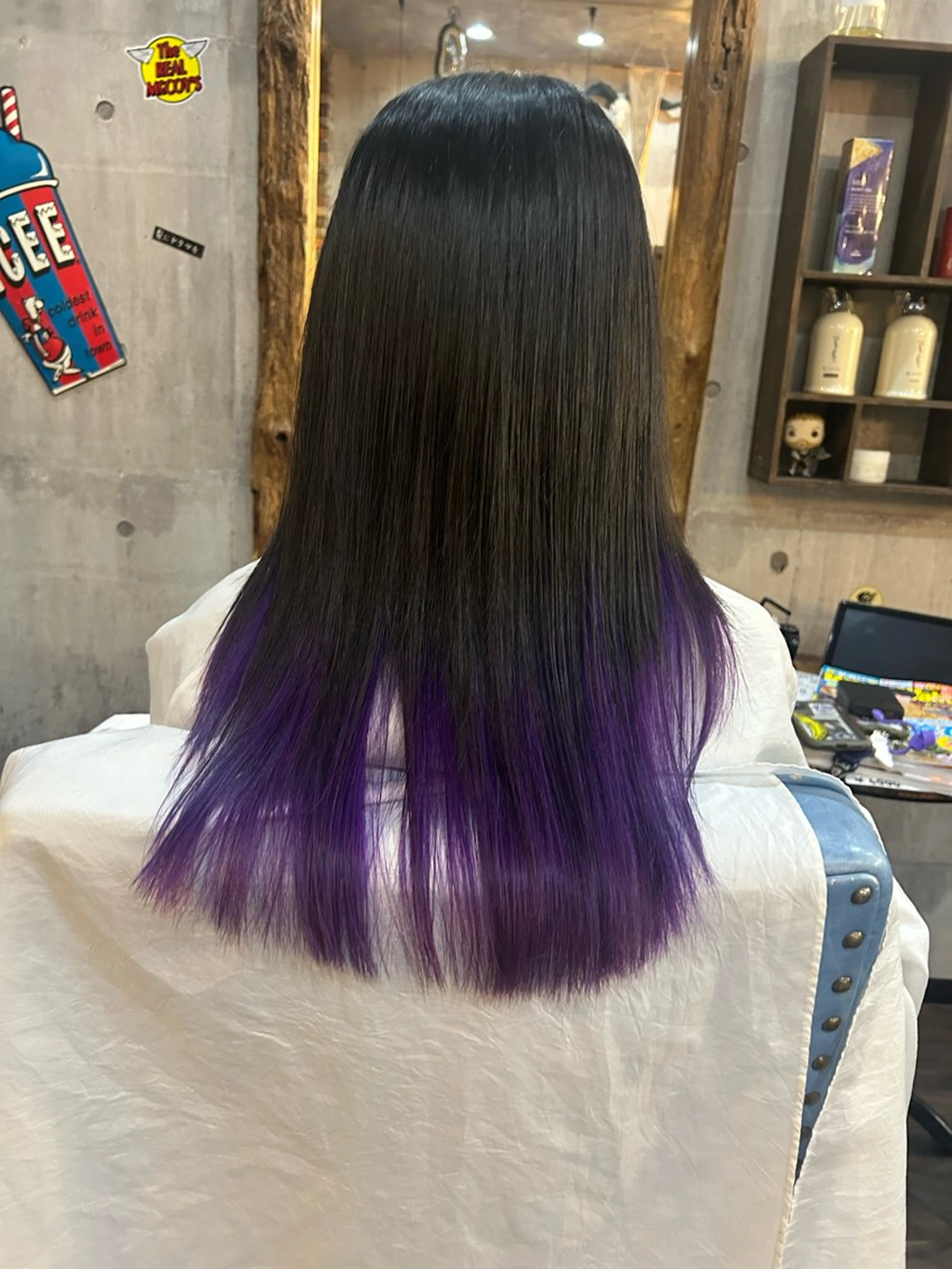 ロング ヘアカラー PRAMEERA所属・higashi chiriのヘアスタイル