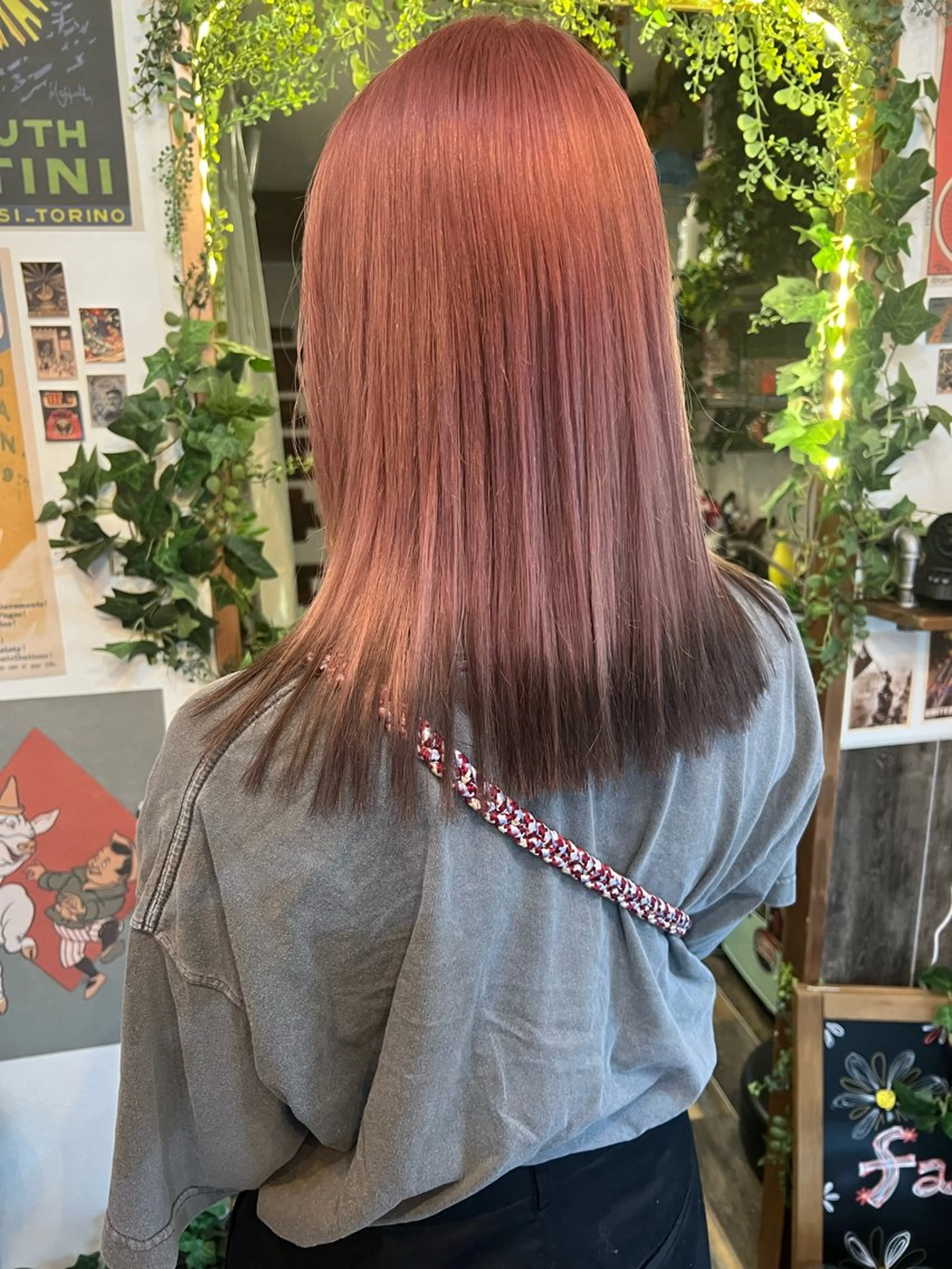 セミロング カラー ヘアカラー カラーパティシエ facce🌼ikoのヘアスタイル