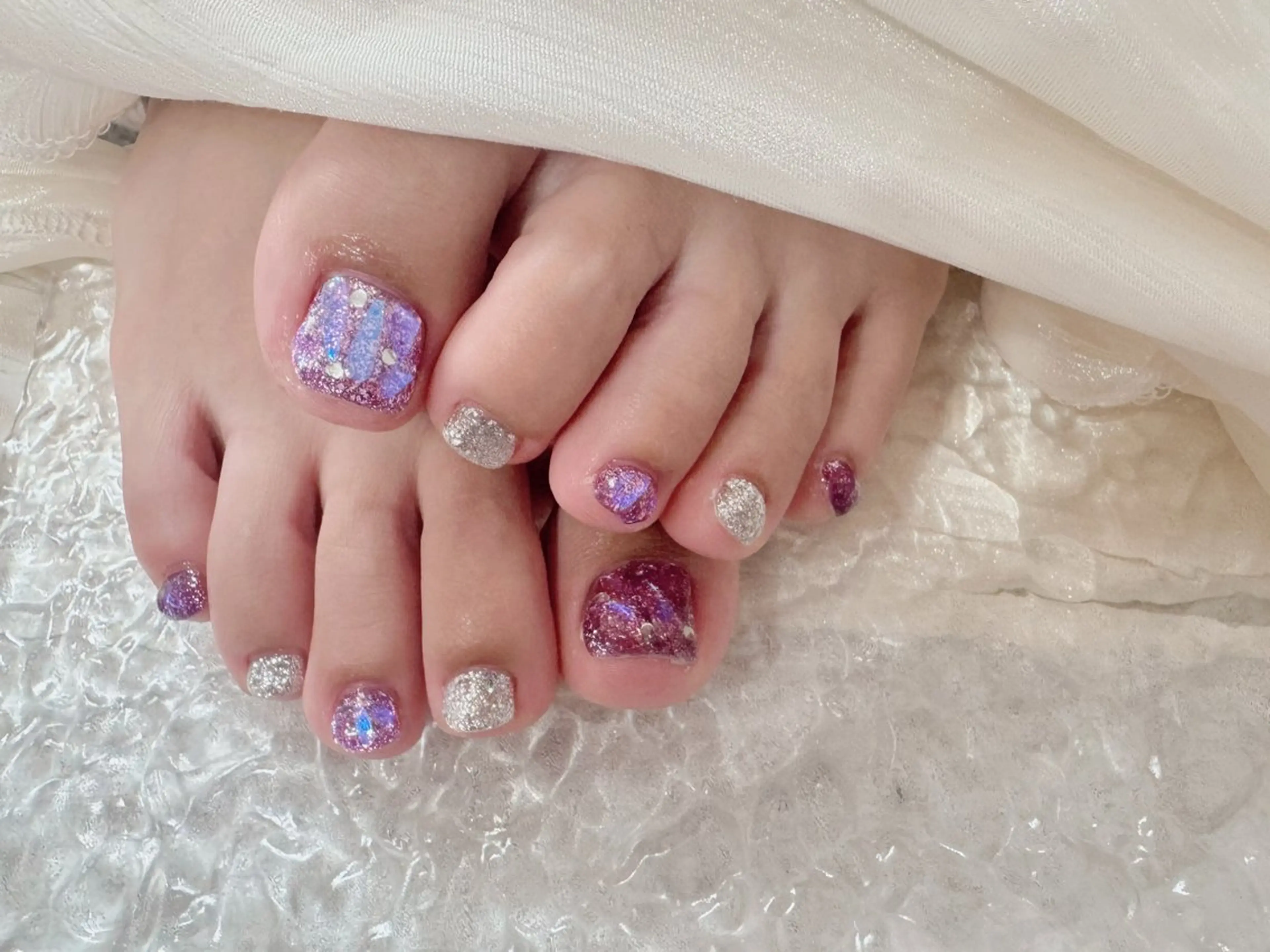 ネイル フットネイル マジックミラー所属・マジック ミラーのネイルデザイン