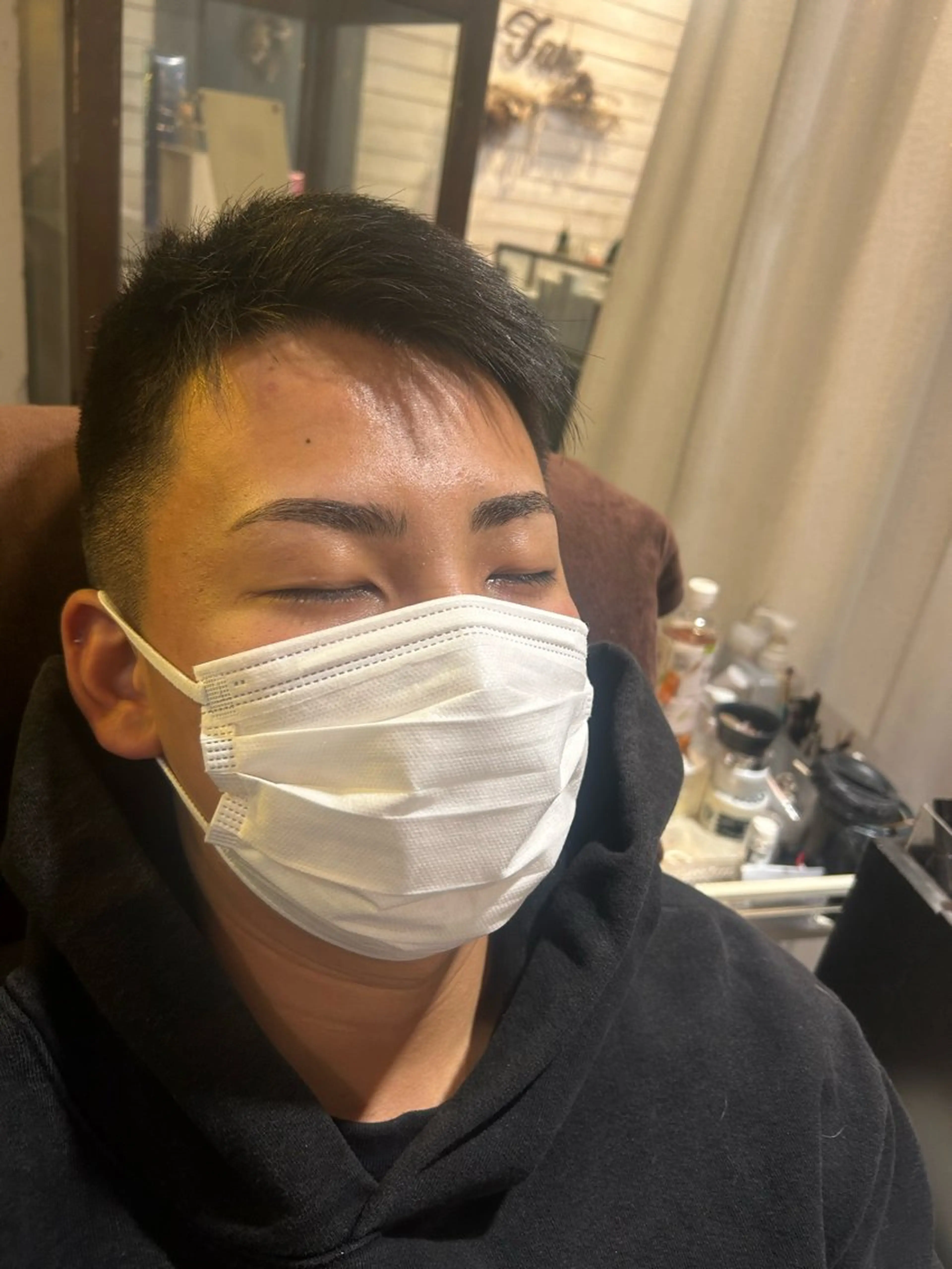 メンズ アイブロウ 有薗 こころのヘアスタイル