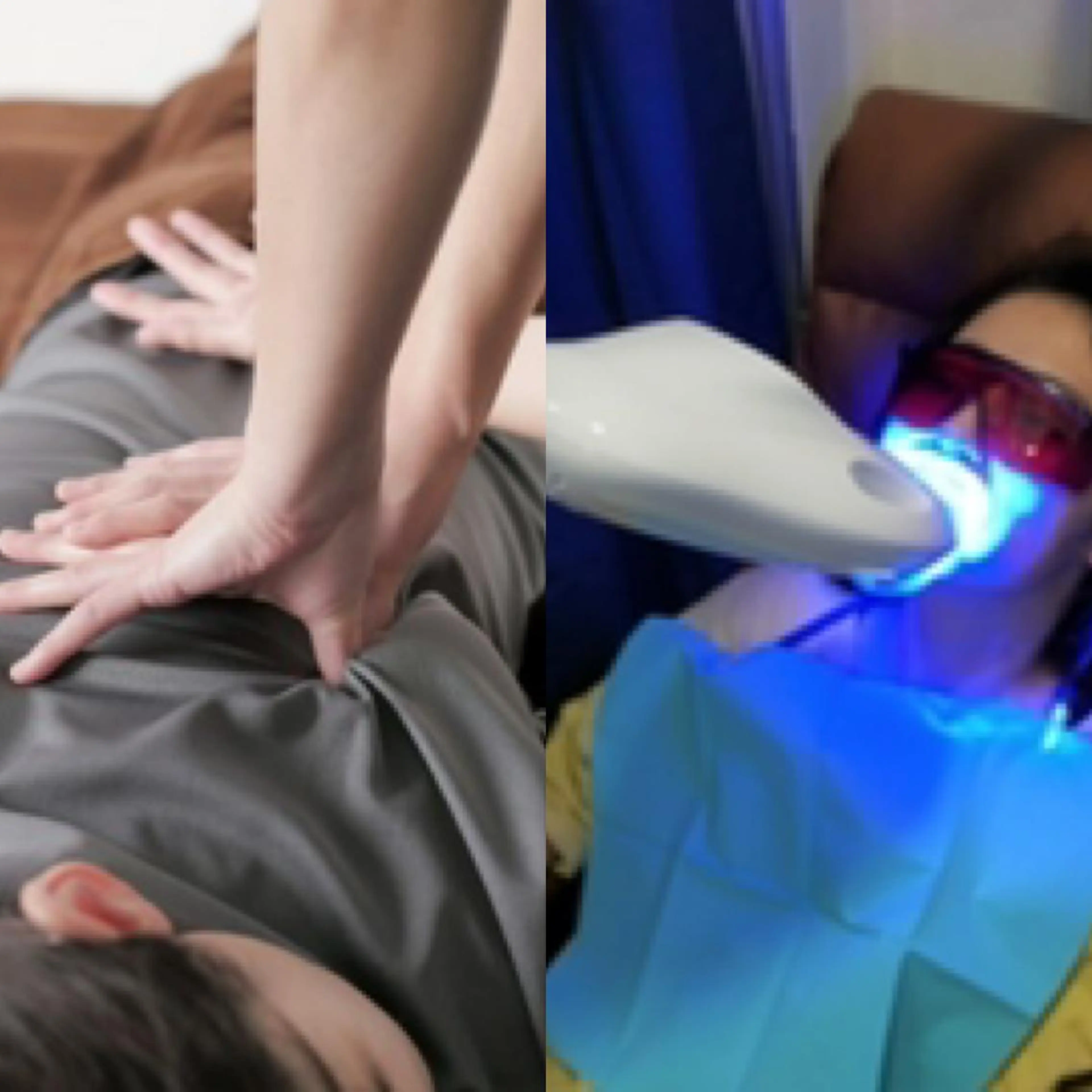 今だけ更に割引、全身カイロプラクティック施術＋セルフホワイトニングプラチナコース◎大変お得なセットメニューで大幅割引‼️の写真