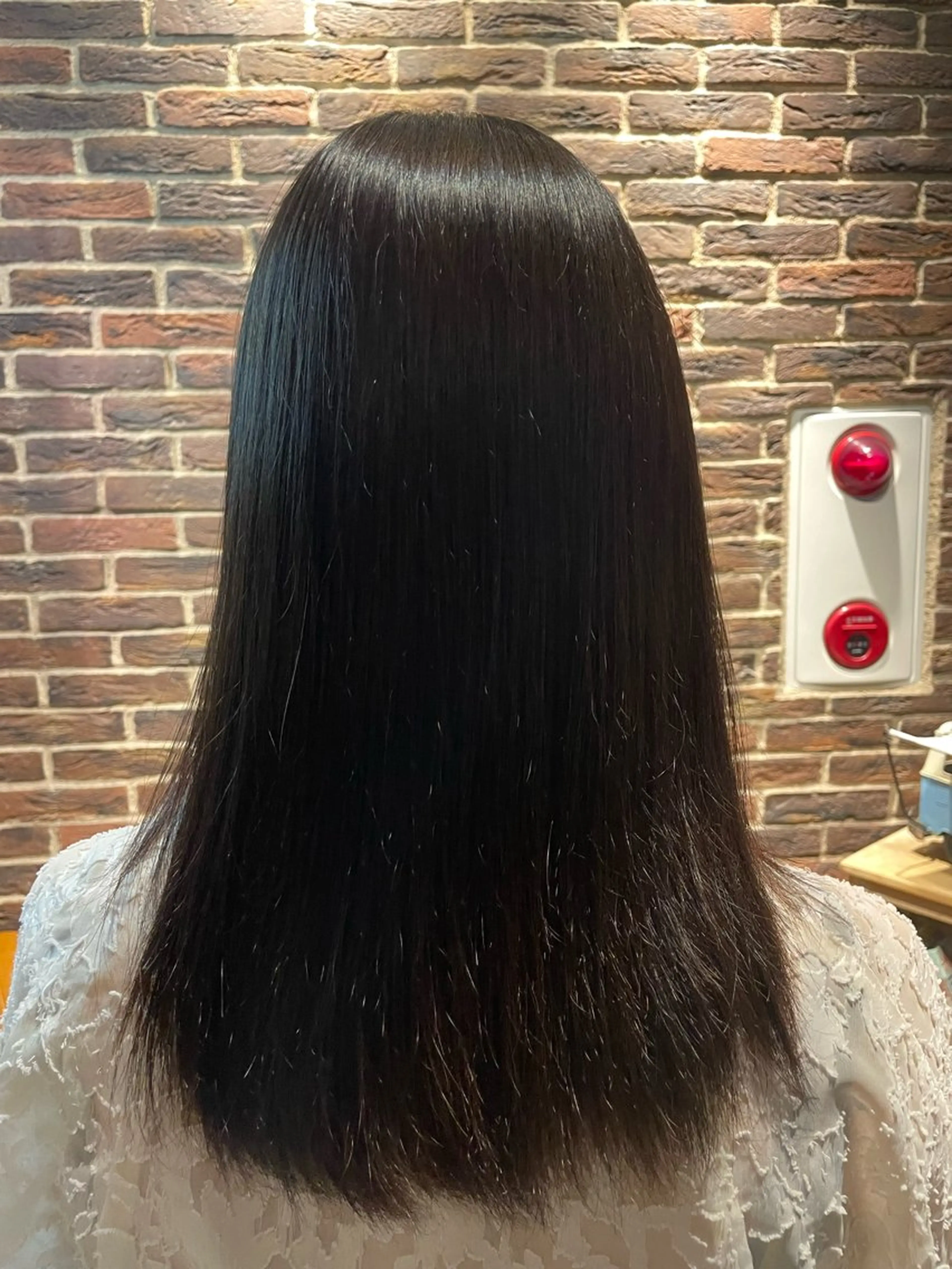 セミロング 縮毛矯正 Hair salon 6所属・🌸照井 奈保子🌸のヘアスタイル