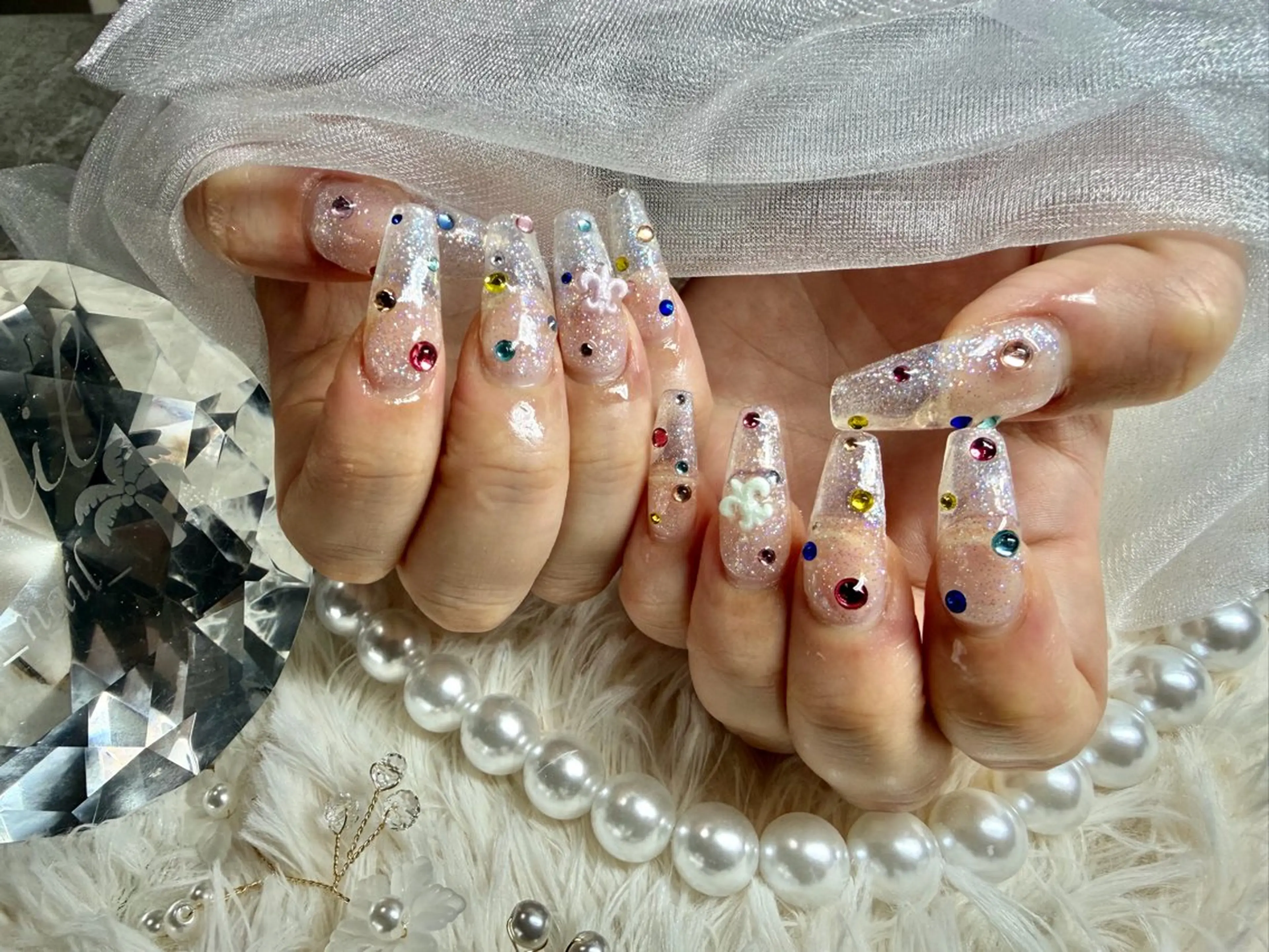 ネイル シンプルネイル ネイルチップ 佐野 愛美のネイルデザイン