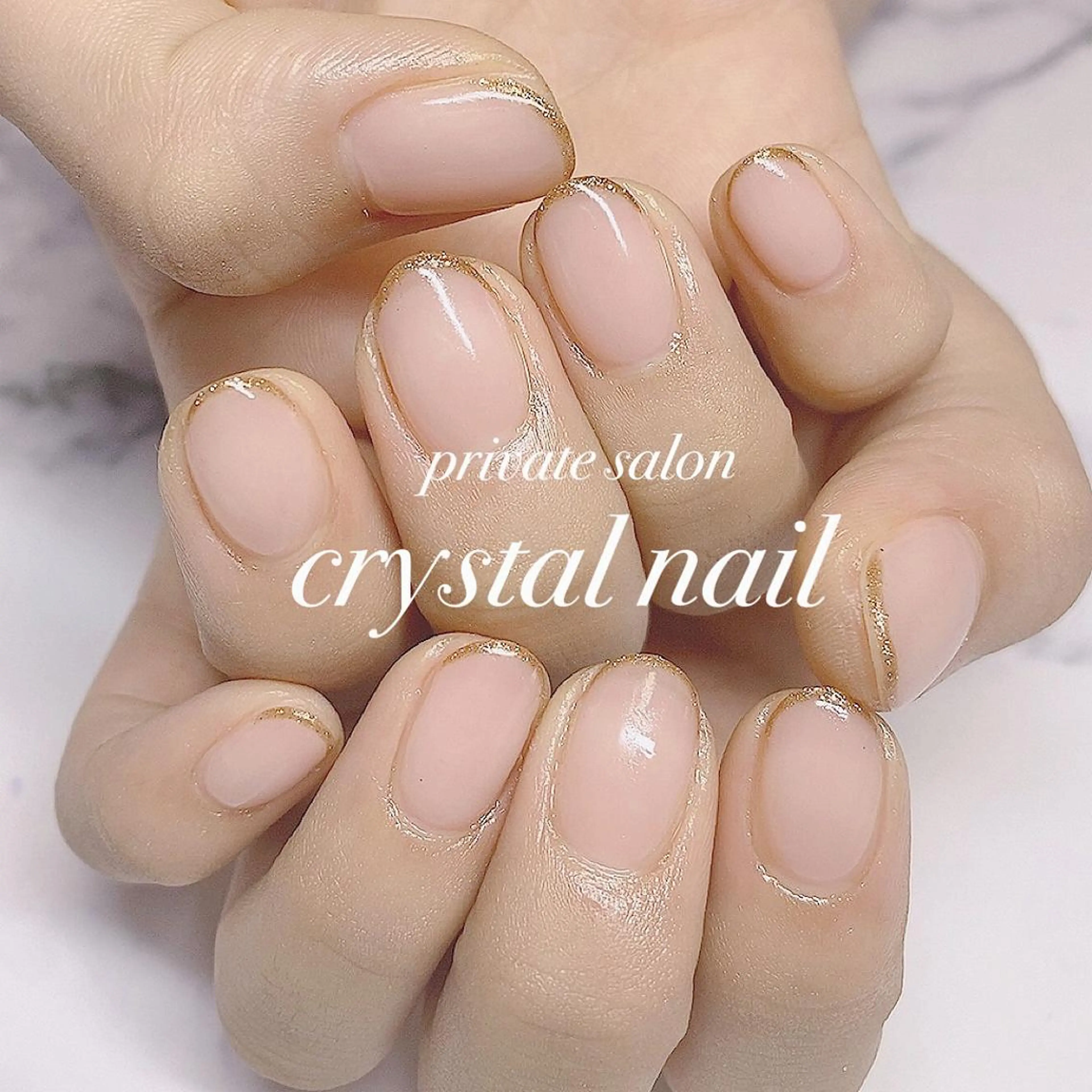 ネイル ハンドネイル Crystal Nailのネイルデザイン