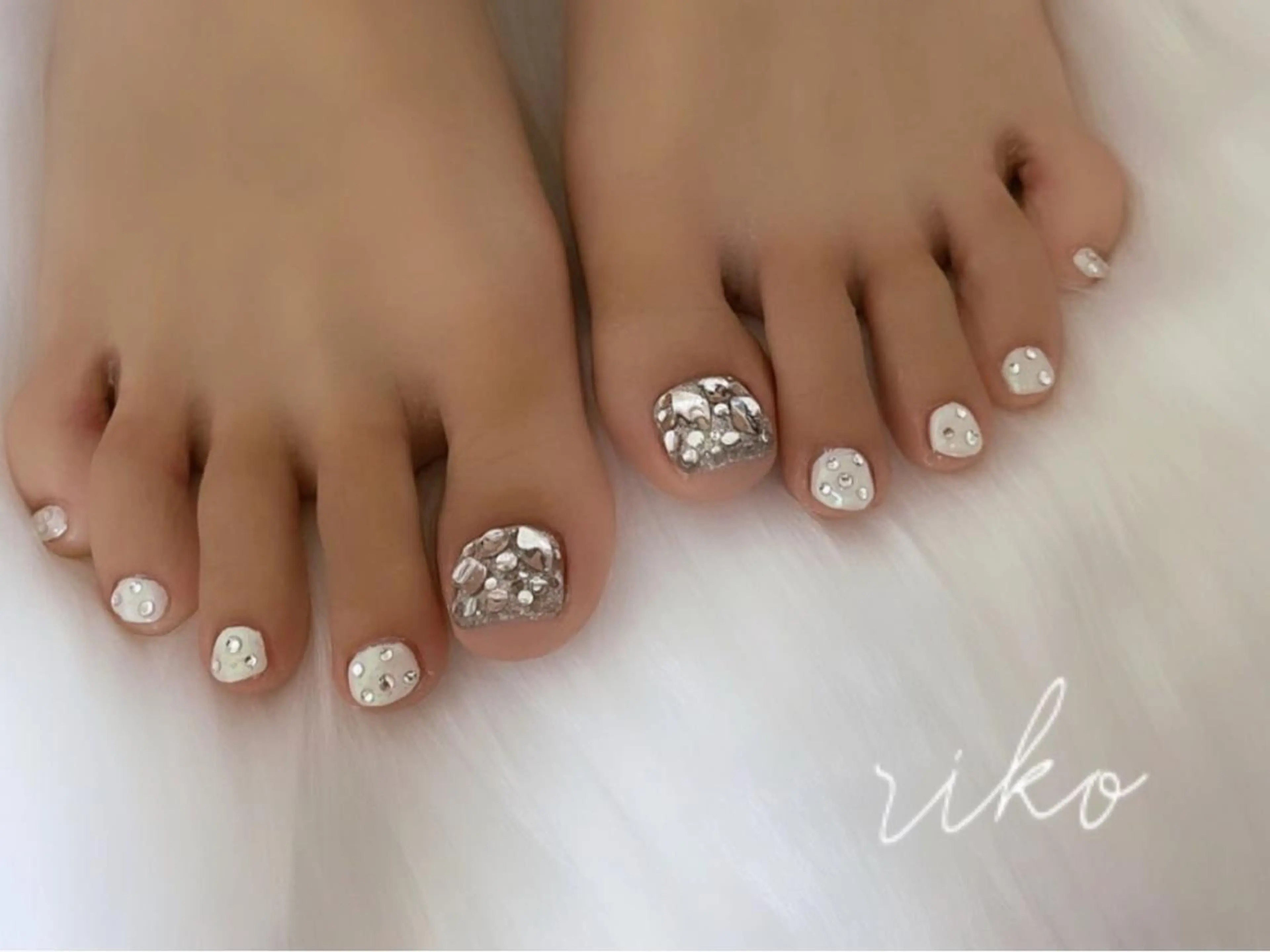 ネイル フットネイル riko nailのネイルデザイン