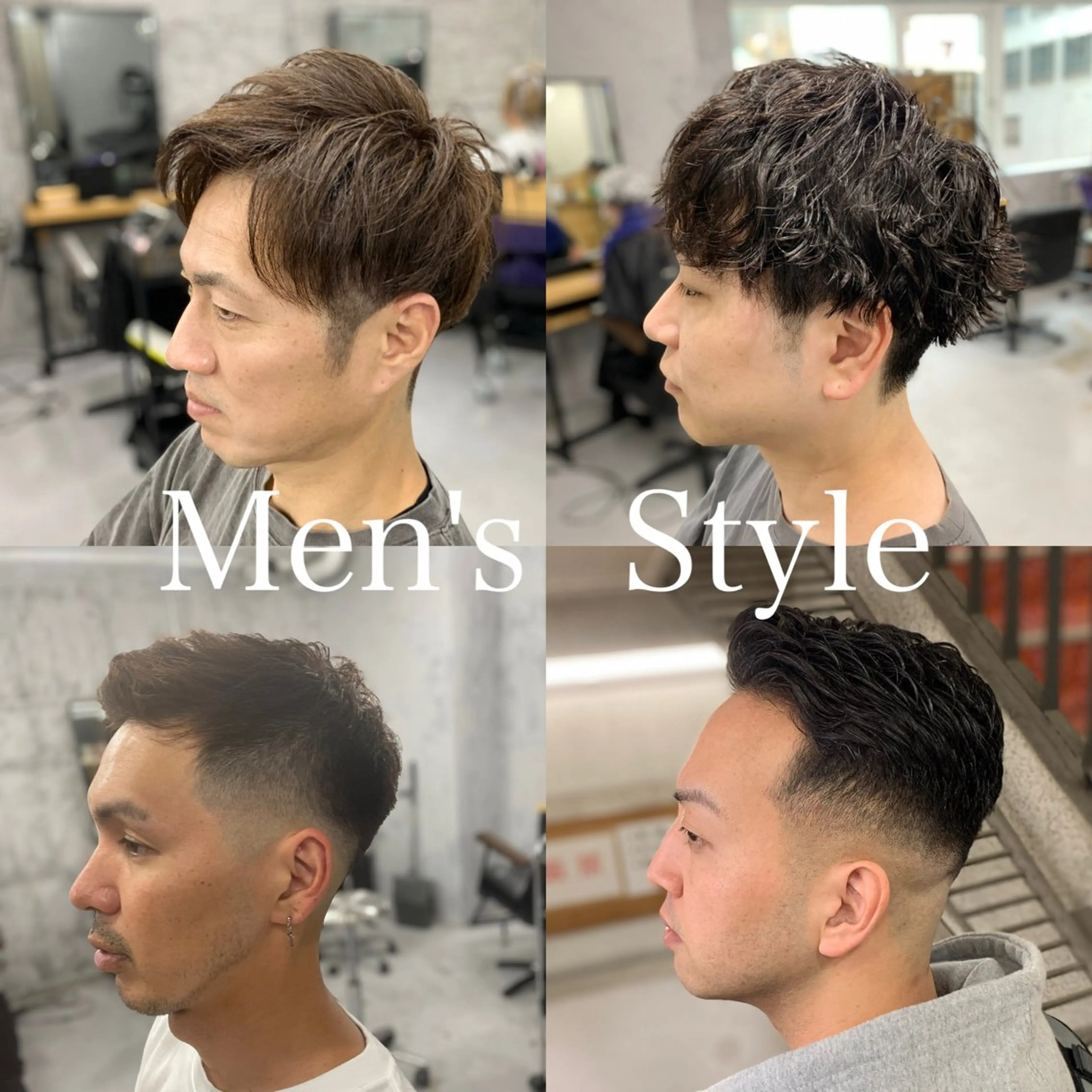 💈Men's限定💈メンズトータルケアプラン⭐️カット＋眉カット＋フルカラー（白髪染め可）＋クイッククレンジングスパの写真