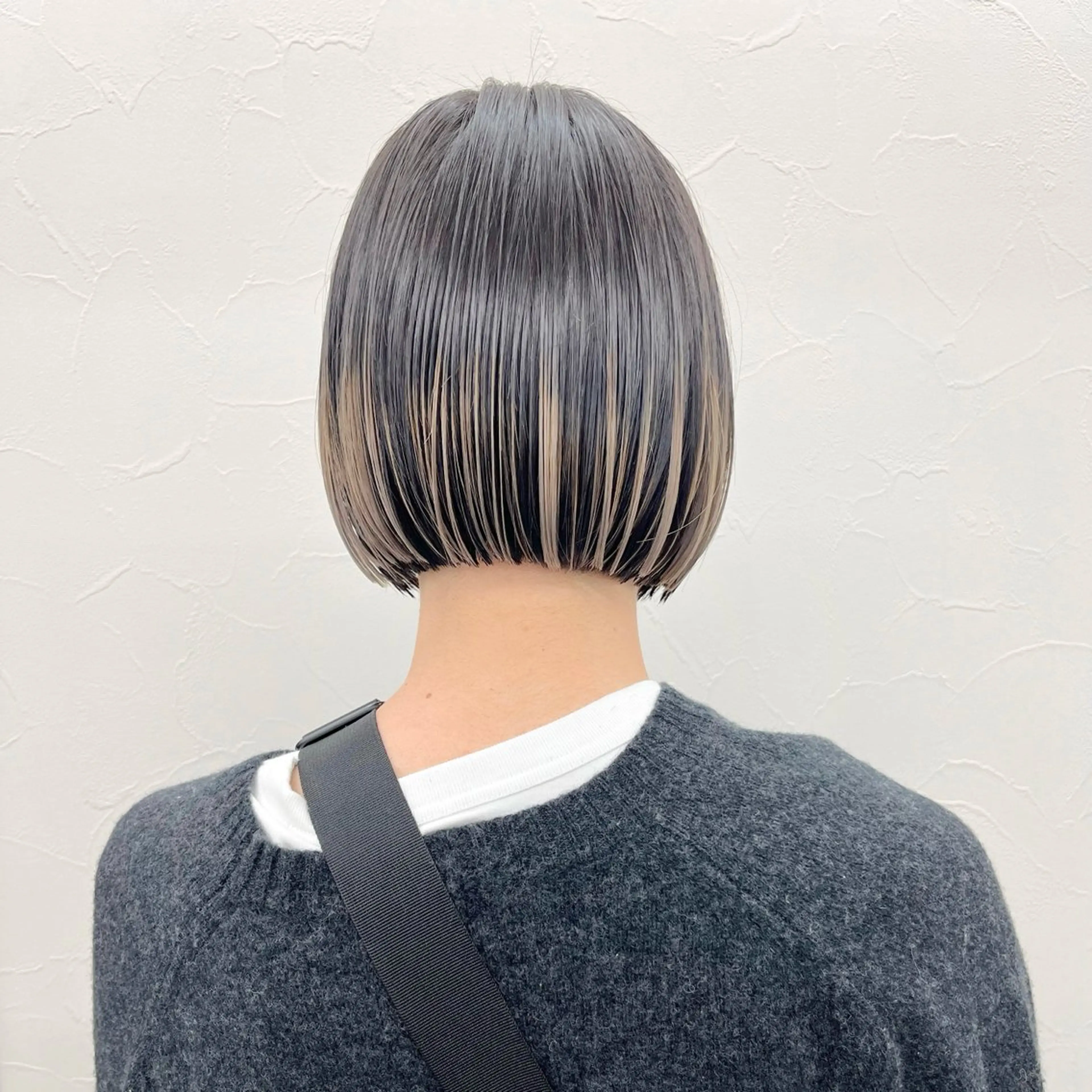 ショート カラー ブリーチ デザインカラー ブリーチなしカラー ボブ 髪質改善 カット ヘアカラー トリートメント 朝がちょっと楽しくな るshort･bobのヘアスタイル