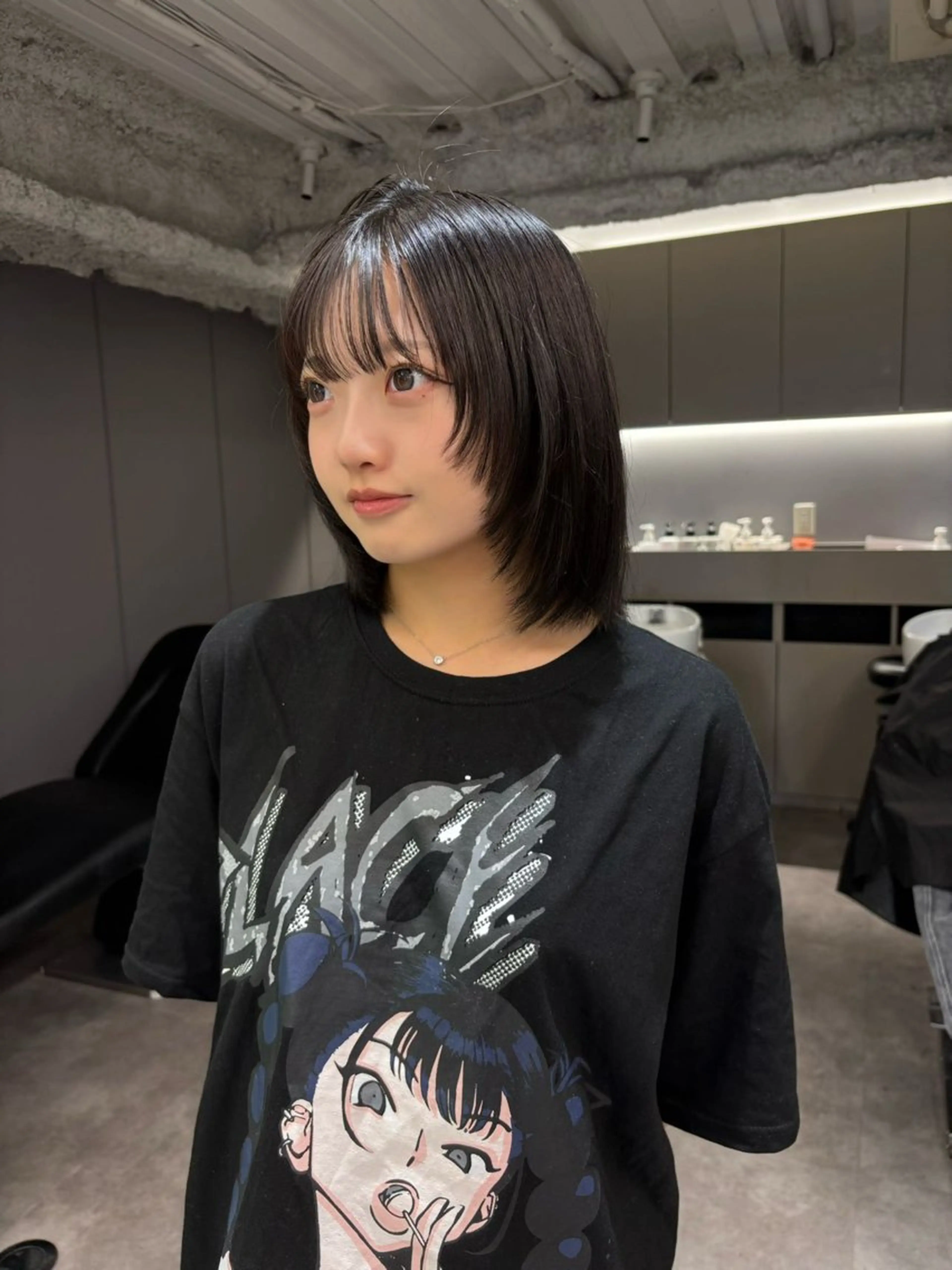 ミディアム カラー ハイトーンカラー 髪質改善 縮毛矯正 名古屋／デザイン／ ブリーチ/松井亮磨のヘアスタイル