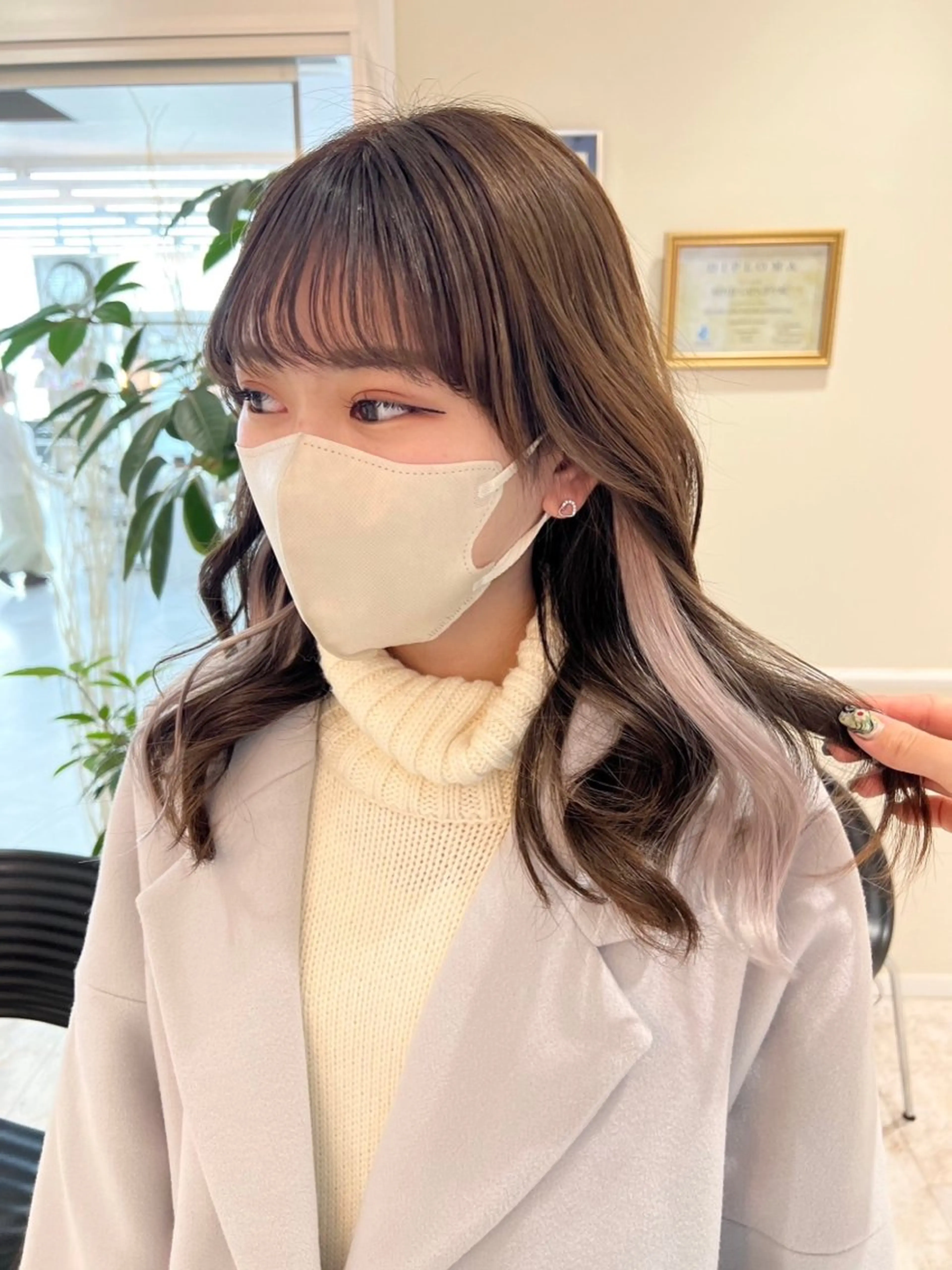 カラー LUCK by eim所属・成瀬 葵のヘアスタイル