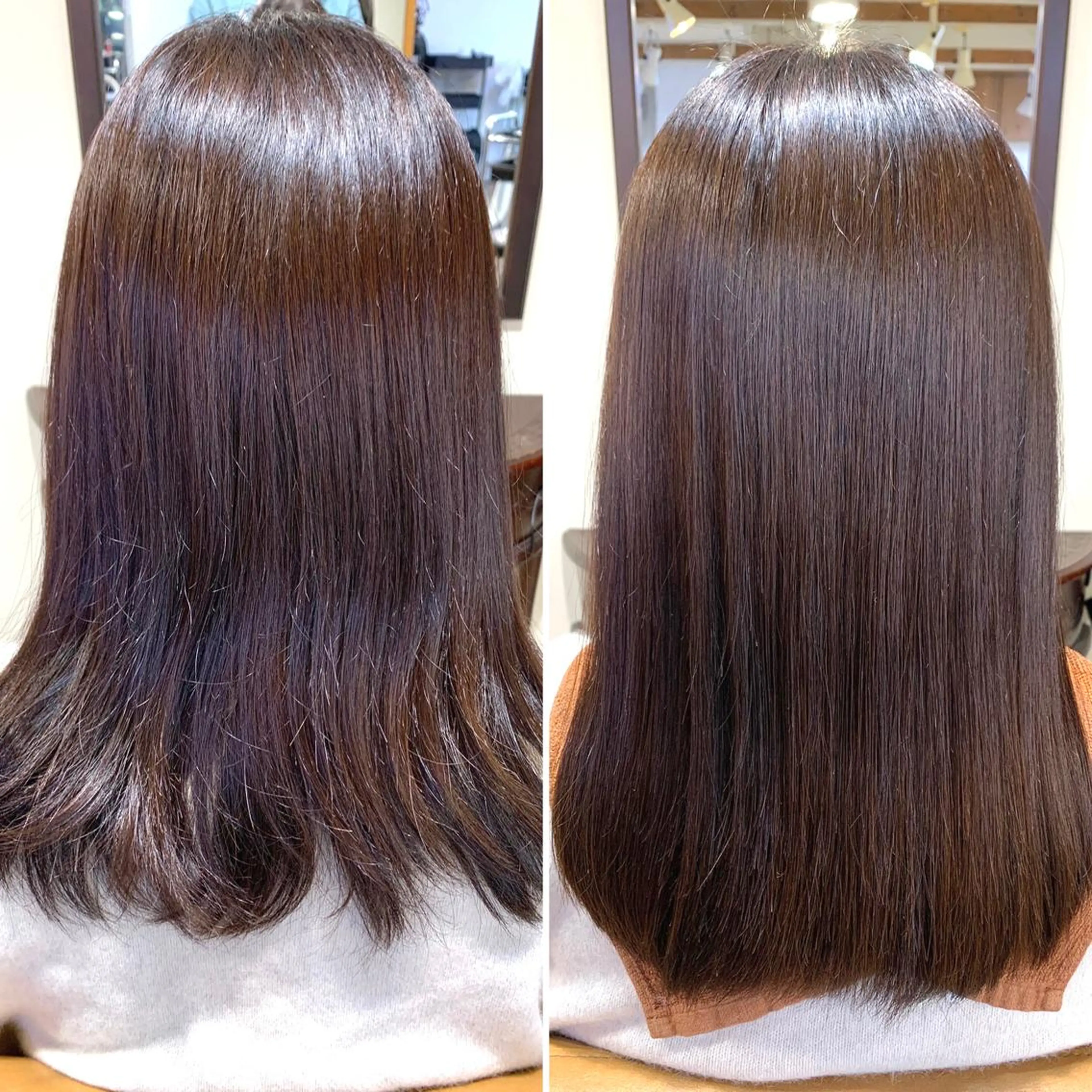 セミロング パーマ 髪質改善 カット 縮毛矯正 トリートメント brote所属・髪質改善/山根勇平 /完全マンツーマンのヘアスタイル