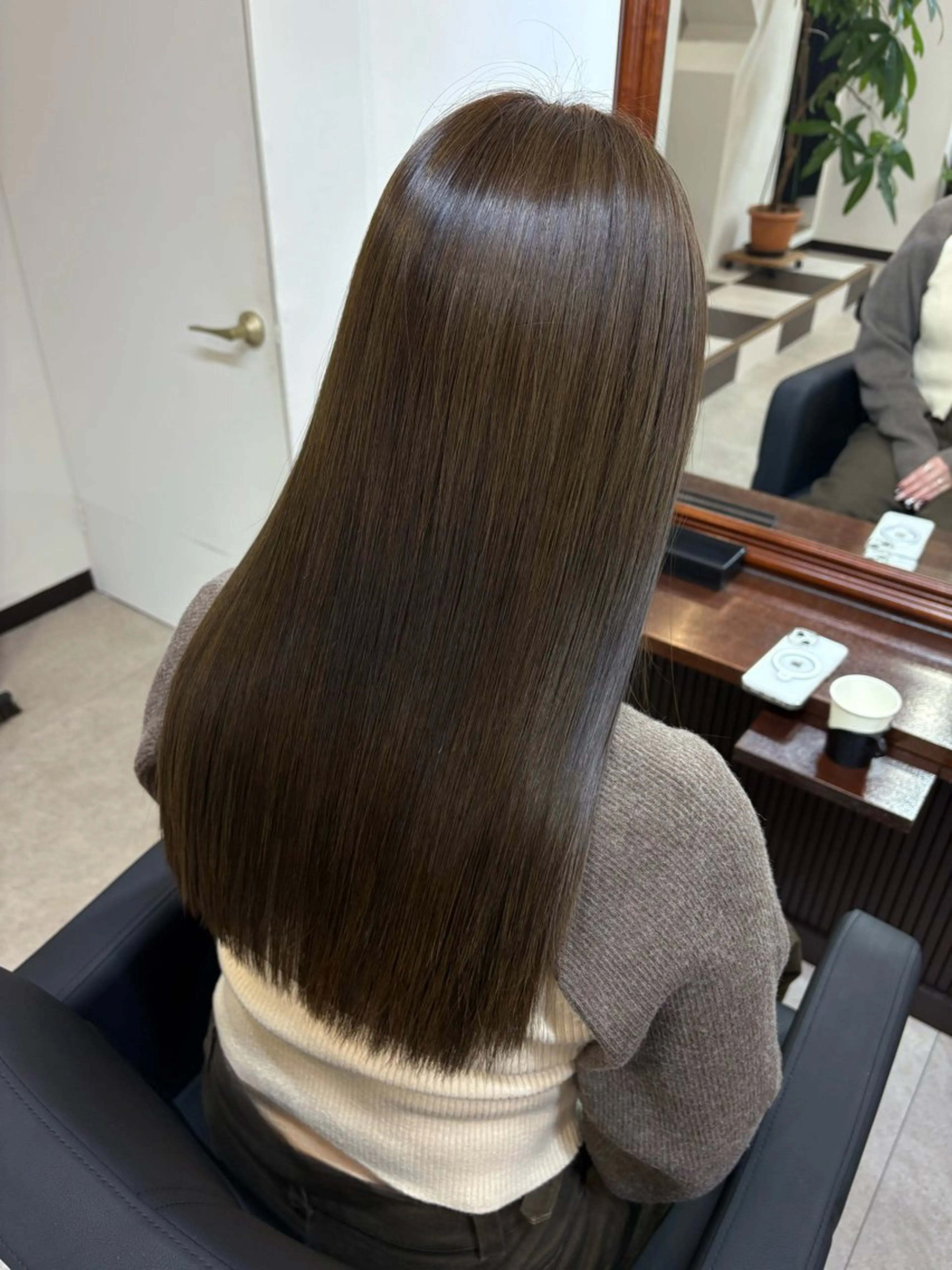 ロング カラー ロング トリートメント ヘアカラー トリートメント SHICUNE /ミホのヘアスタイル